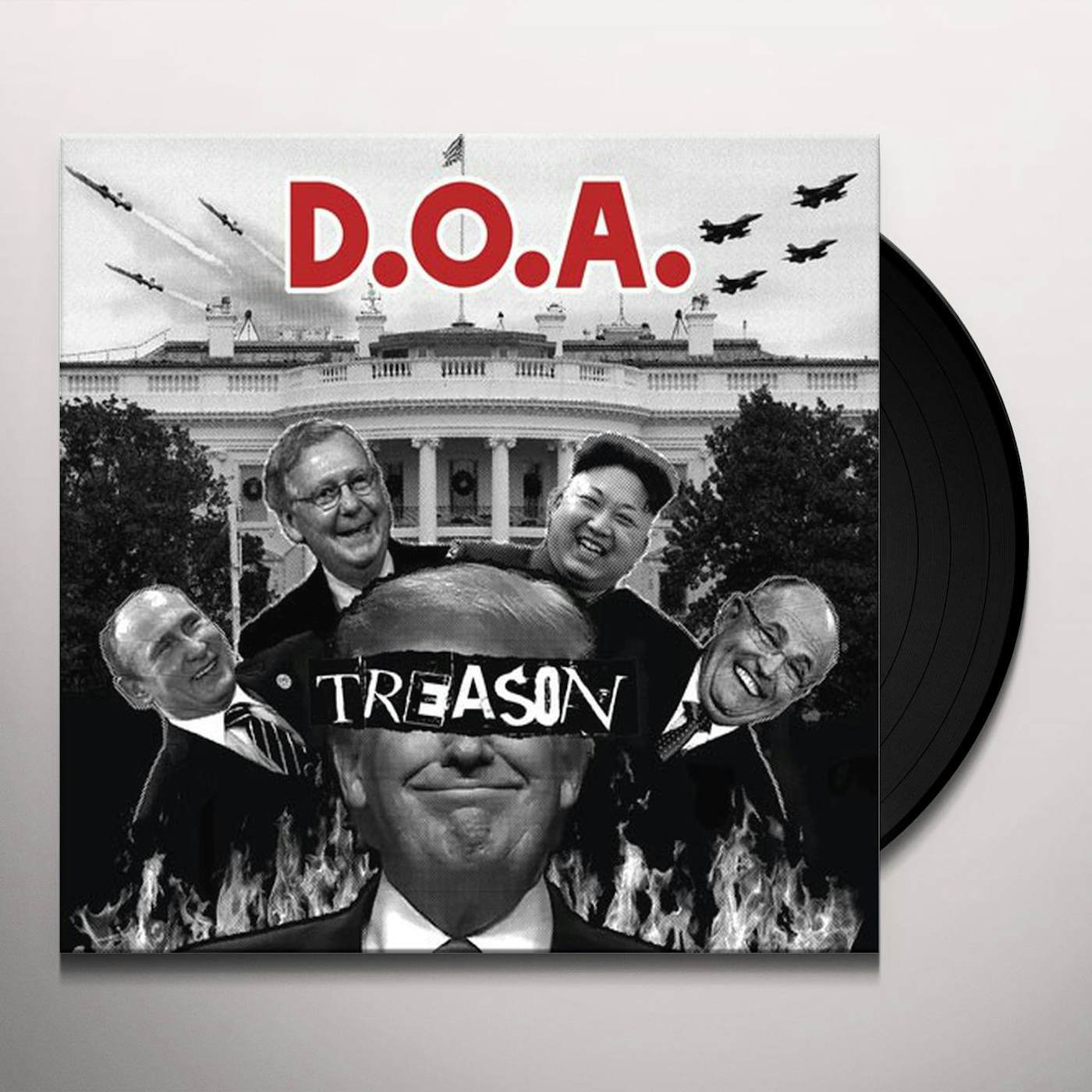 D.O.A. TREASON Vinyl Record