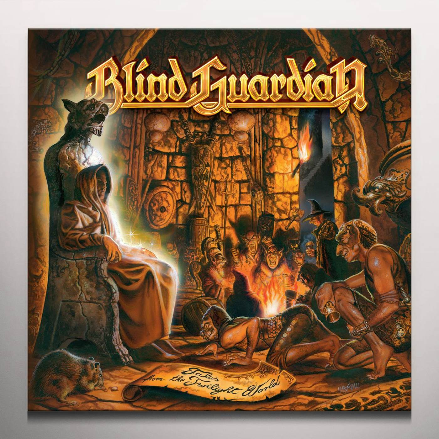 Blind Guardian TALES FROM THE TWILIGHT WORLD - Limited Edition Brown Colored Vinyl Record