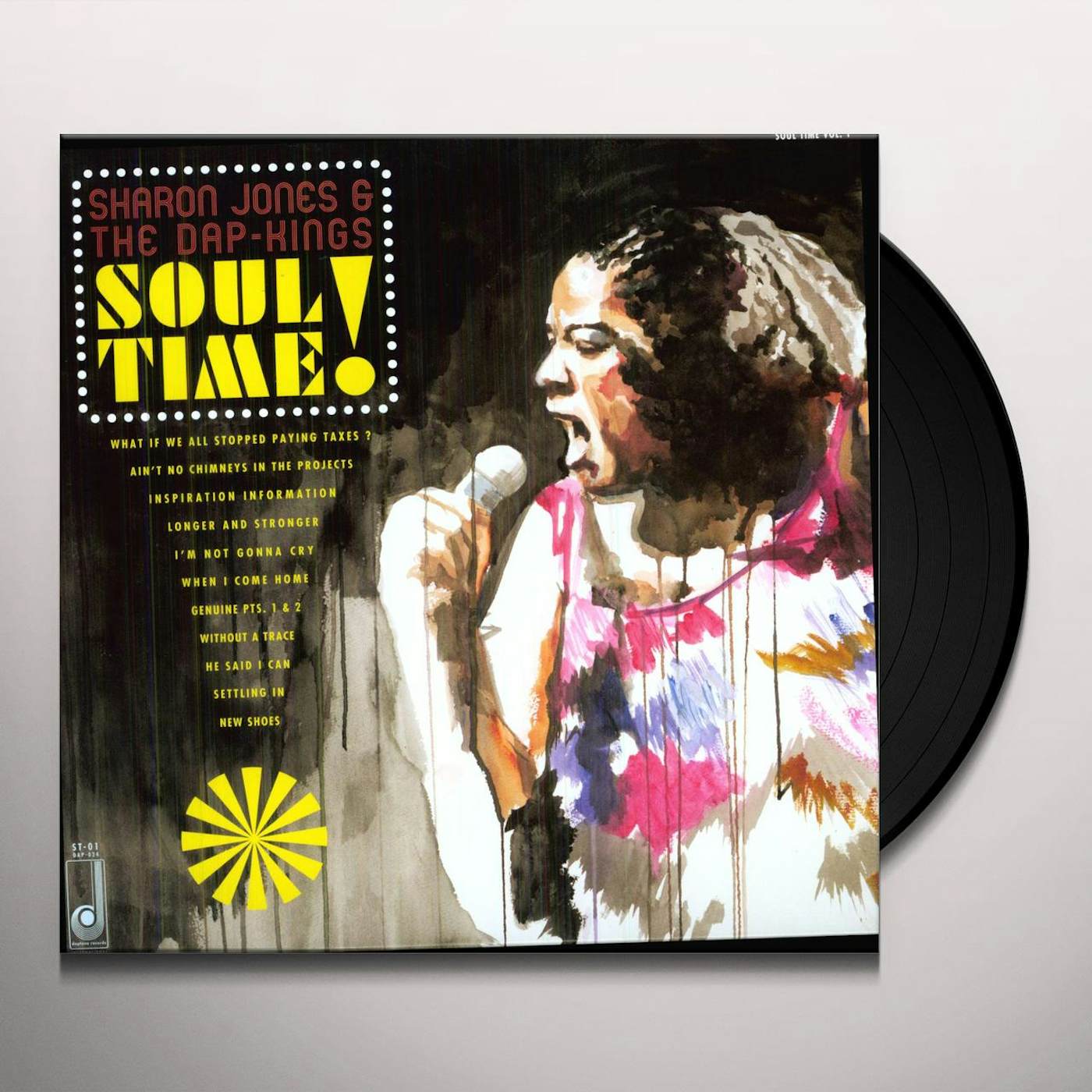 Sharon Jones & The Dap-Kings SOUL TIME Vinyl Record