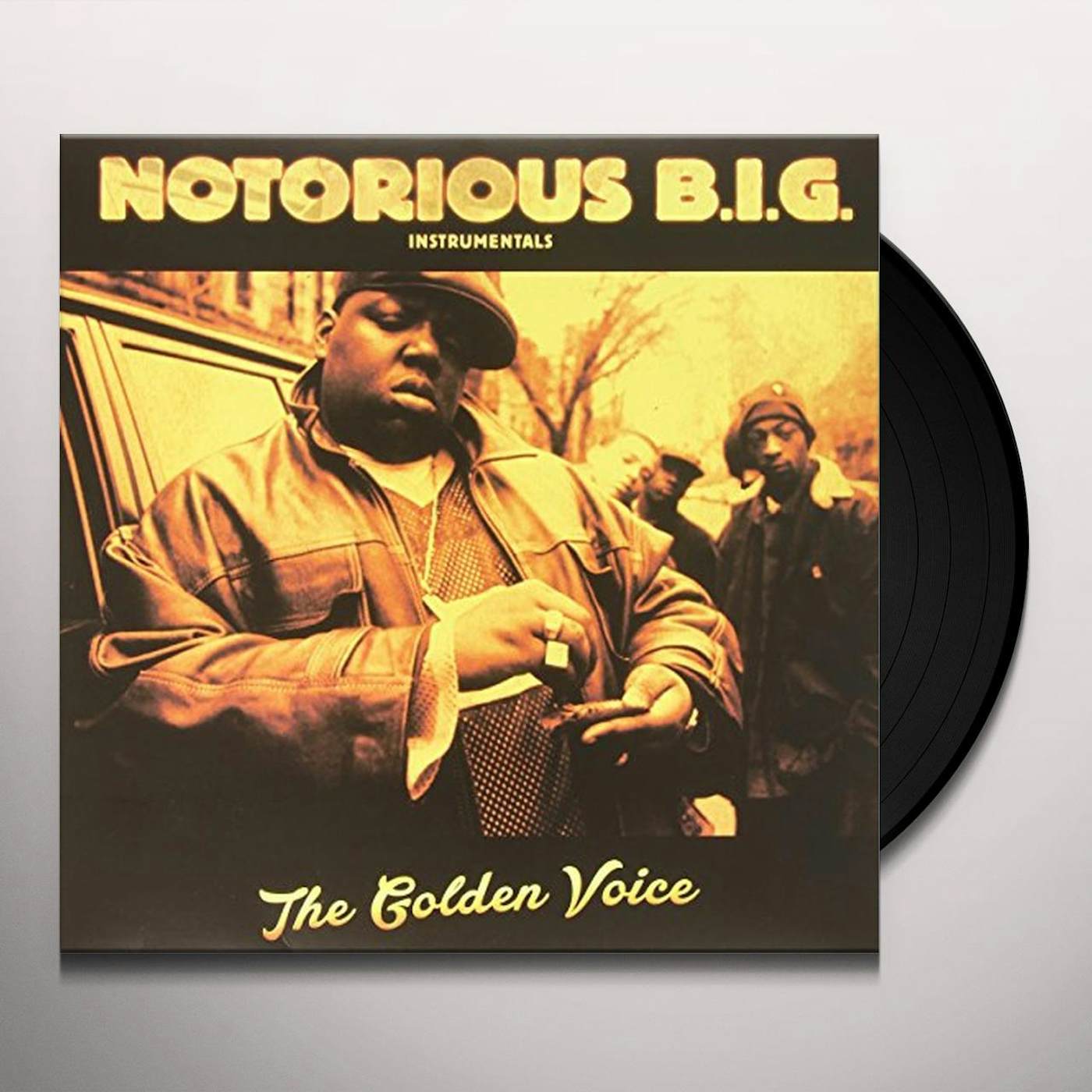 The Notorious B.I.G. INSTRUMENTALS THE GOLDEN VOICE Vinyl Record