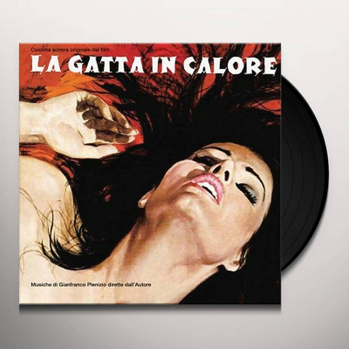 Gianfranco Plenizio LA GATTA IN CALORE (SCORE) / O.S.T. Vinyl Record