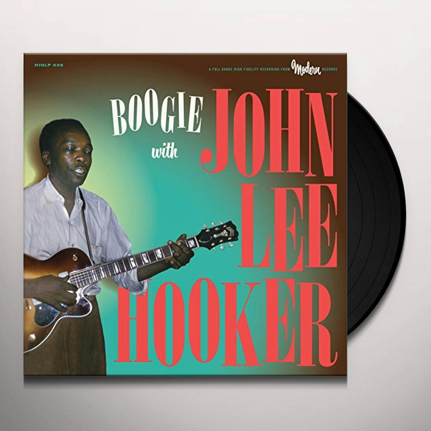 BOOGIE WITH JOHN LEE HOOKER Vinyl Record