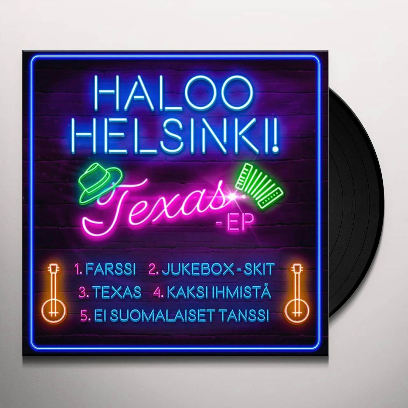 Haloo Helsinki! TEXAS Vinyl Record
