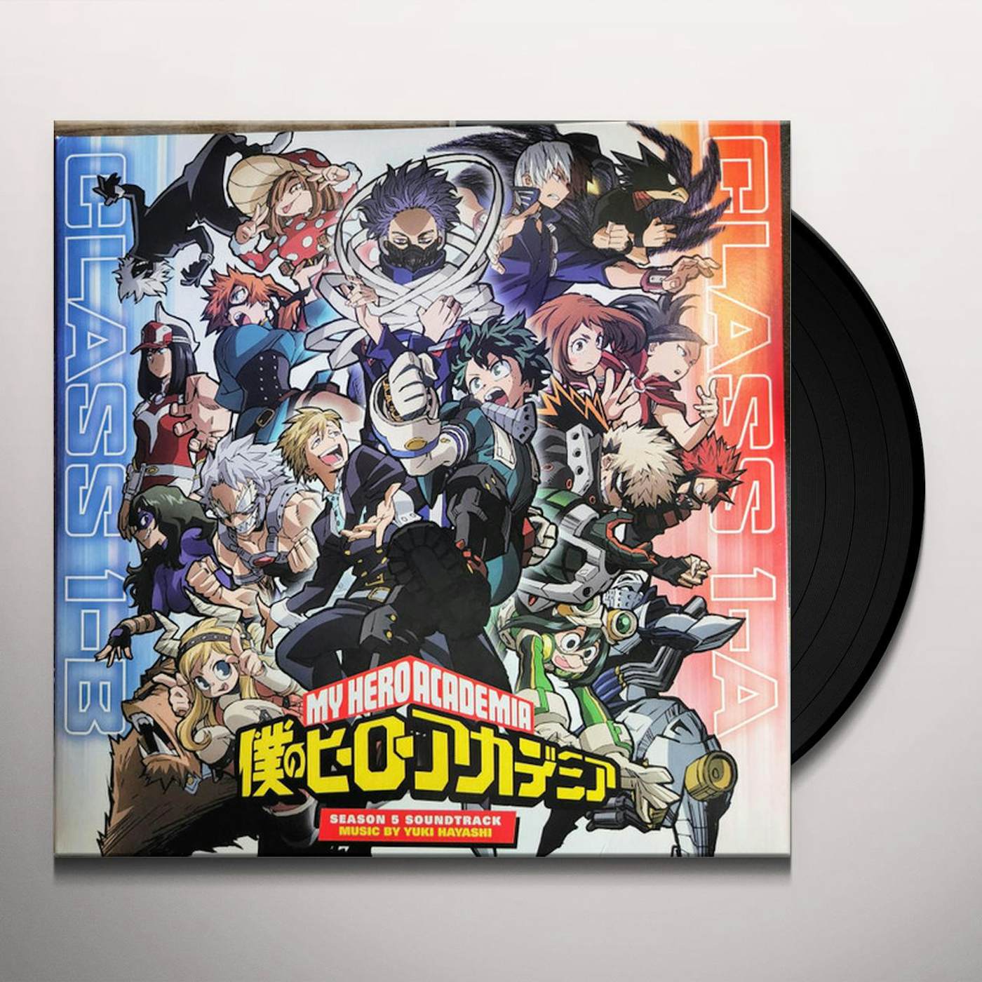 My Hero Academia: Season 5 Soundtrack • 2xLP Vinyl – Black Screen
