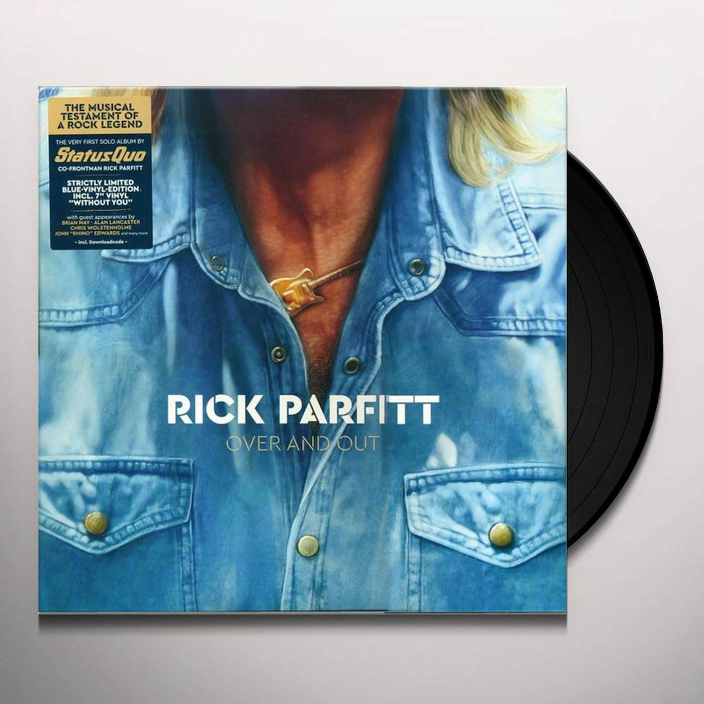 Rick Parfitt Over and Out Vinyl Record