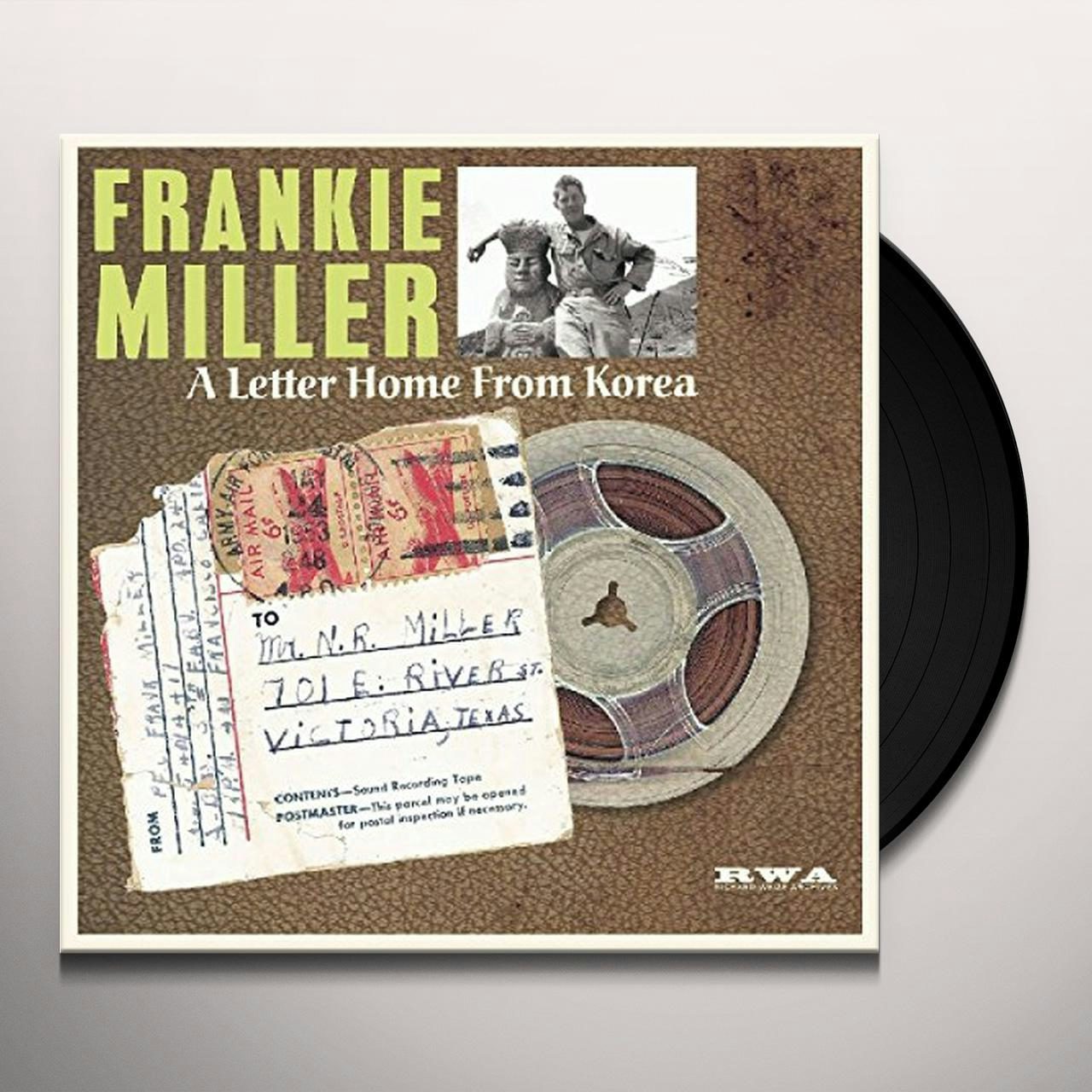 Frankie Miller A LETTER HOME FROM KOREA Vinyl Record