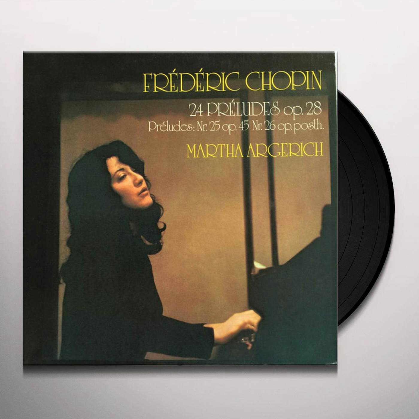 Chopin / Martha Argerich CHOPIN: 24 PRELUDES OP 28 Vinyl Record