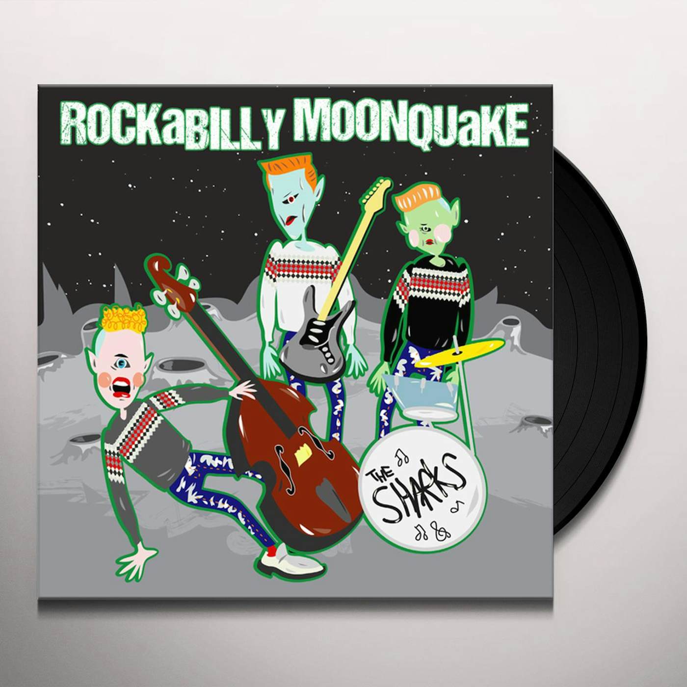 Sharks ROCKABILLY MOONQUAKE Vinyl Record