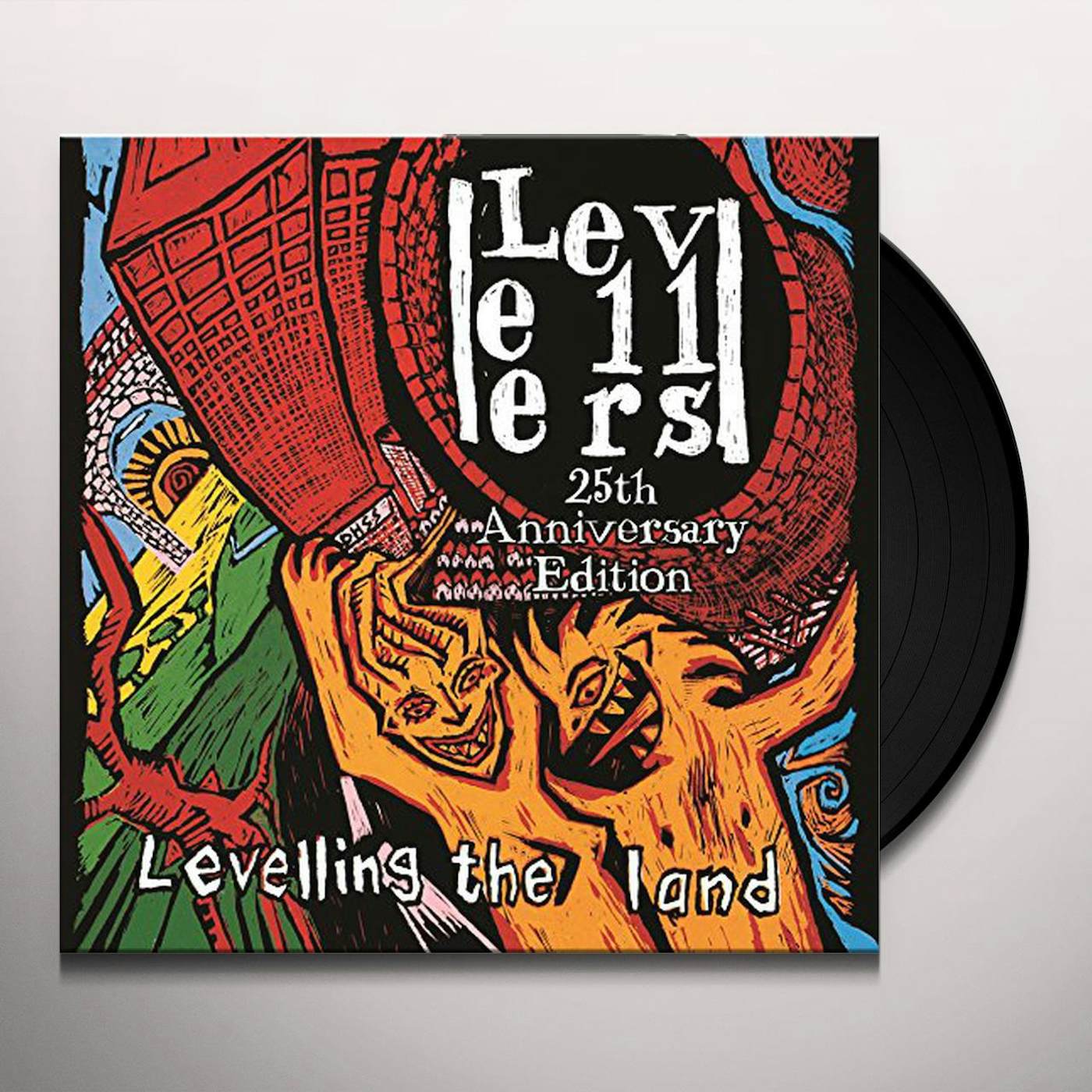 Levellers LEVELLING THE LAND (25TH ANNIVERSARY EDITION) Vinyl Record