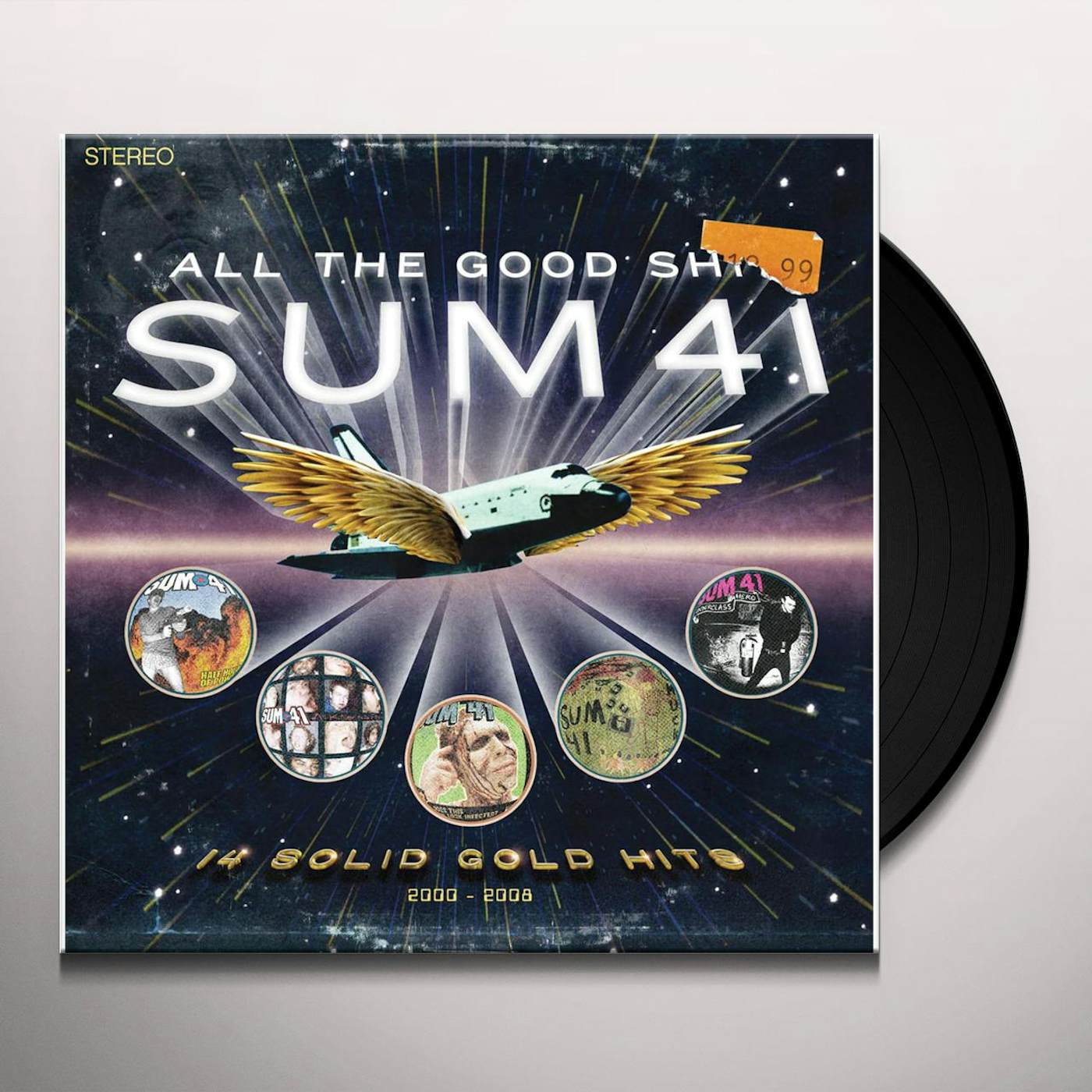 Sum 41 All The Good Sh**: 14 Solid Gold Hits 2001-2008 Vinyl Record