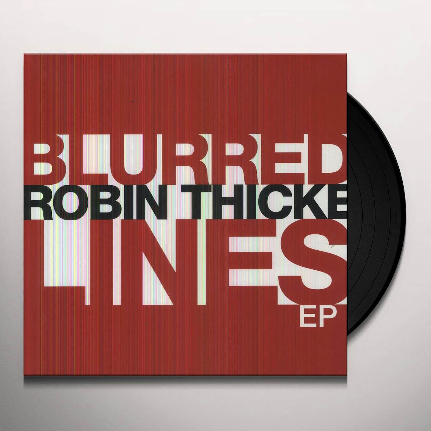 Robin Thicke Blurred Lines Vinyl Record