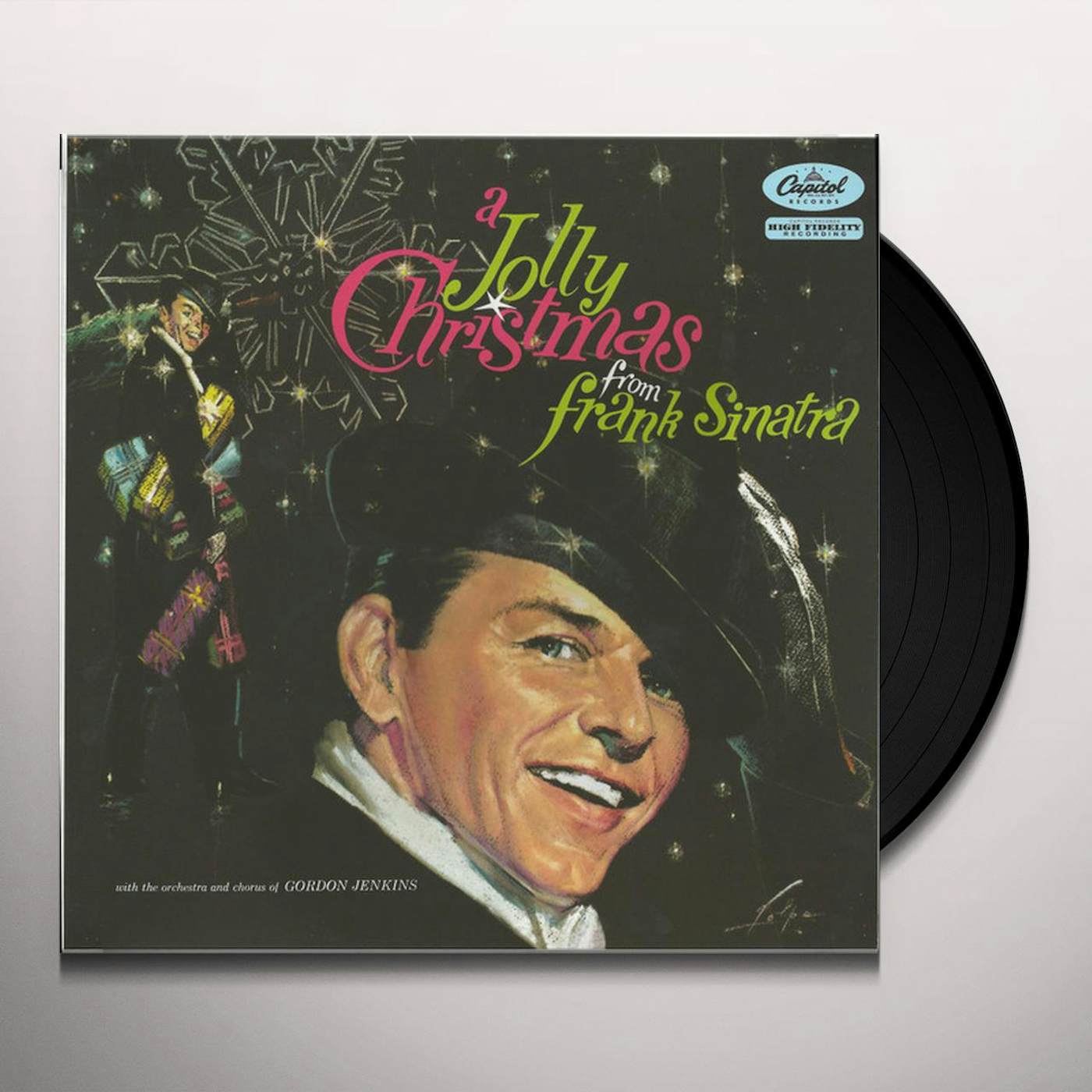 JOLLY CHRISTMAS FROM FRANK SINATRA Vinyl Record