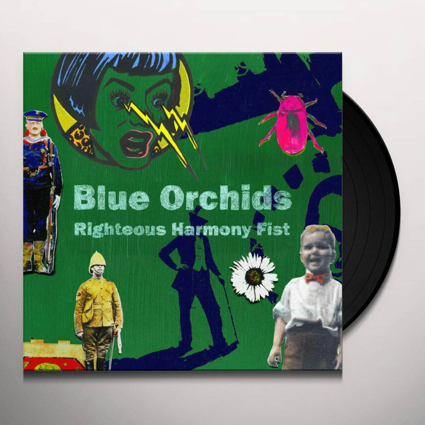 Blue Orchids Righteous Harmony Fist Vinyl Record