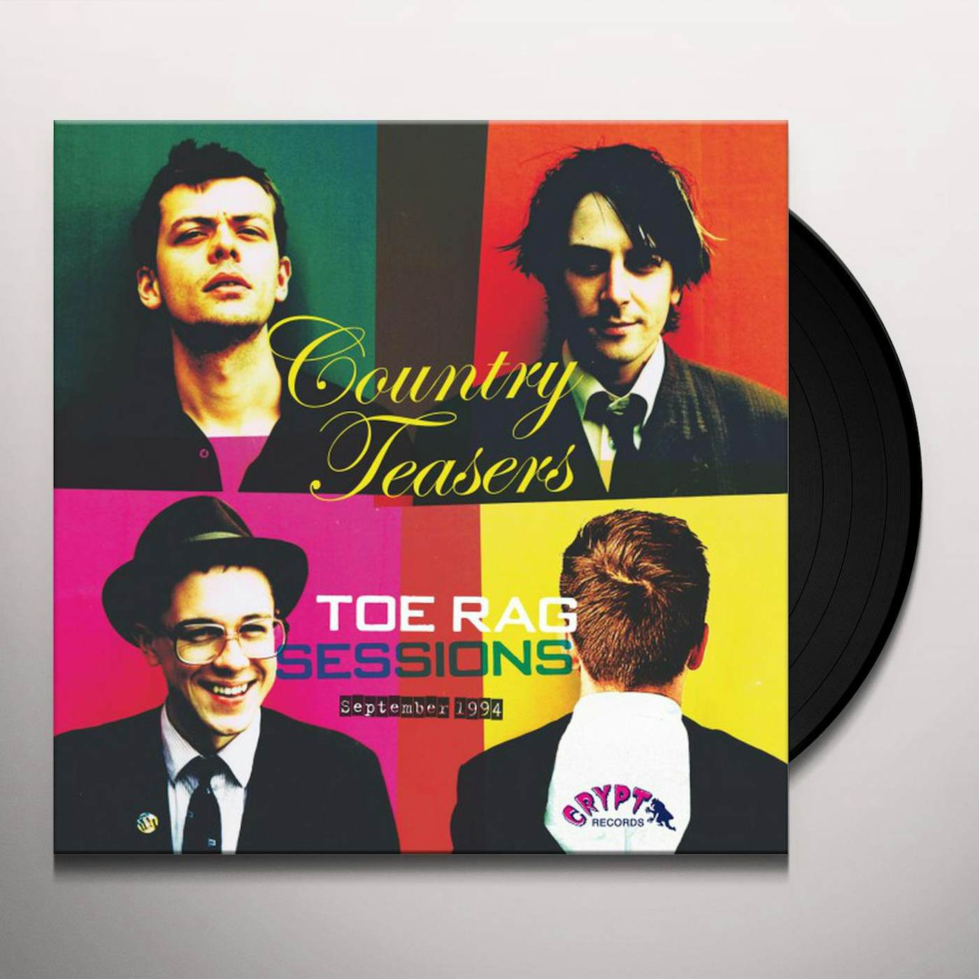 Country Teasers TOE RAG SESSIONS SEPTEMBER 1994 Vinyl Record