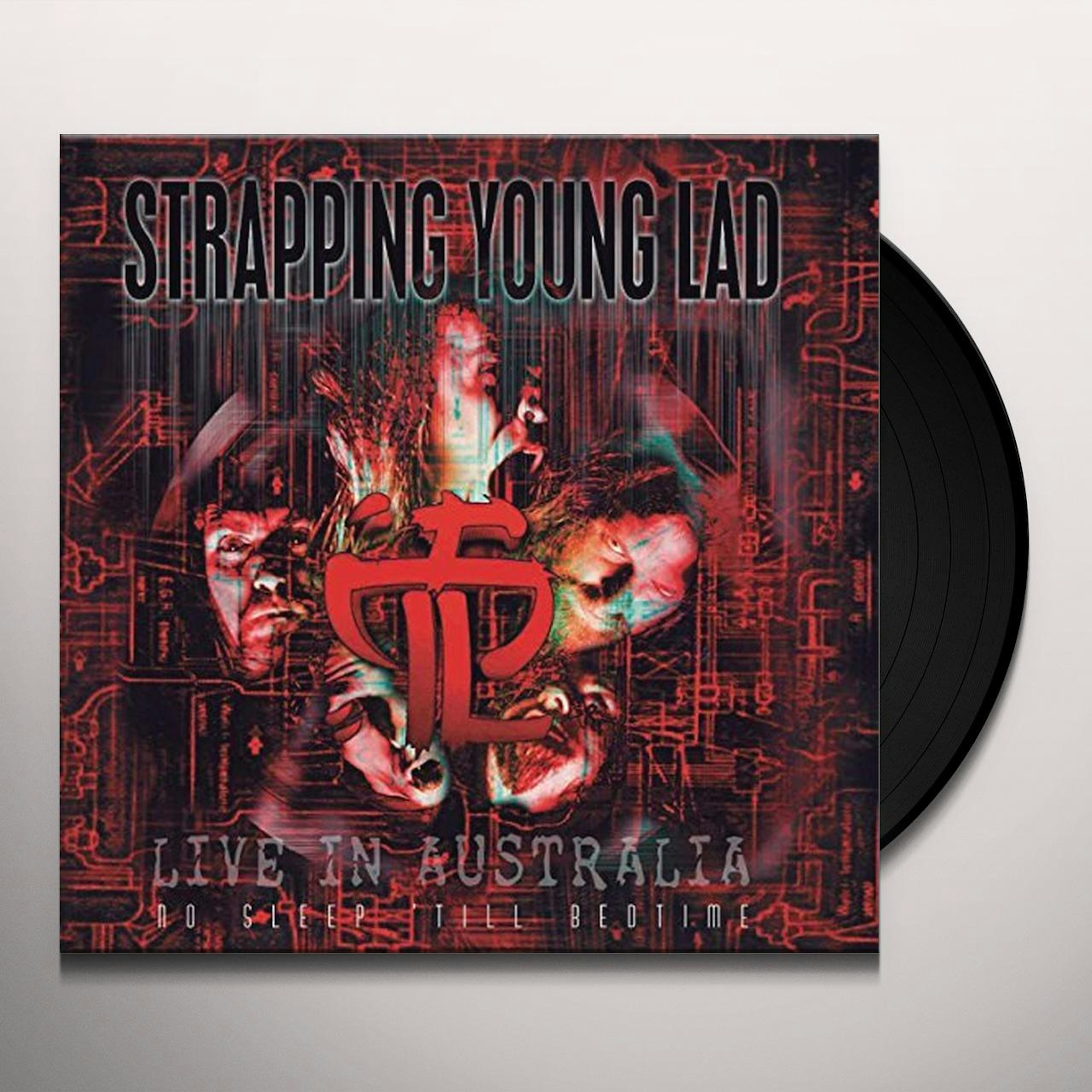 Strapping Young Lad NO SLEEP 'TIL BEDTIME LIVE IN AUSTRALIA Vinyl Record