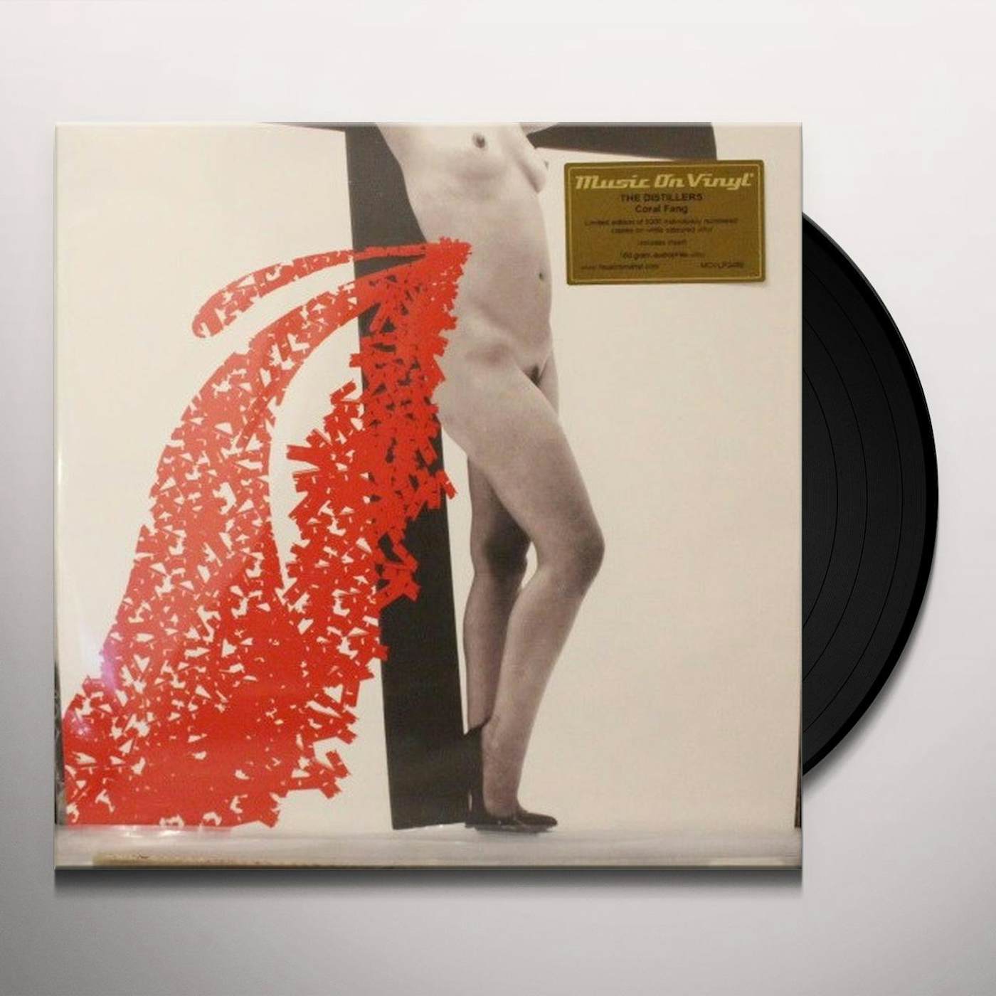 The Distillers CORAL FANG (LIMITED/WHITE VINYL/180G) Vinyl Record