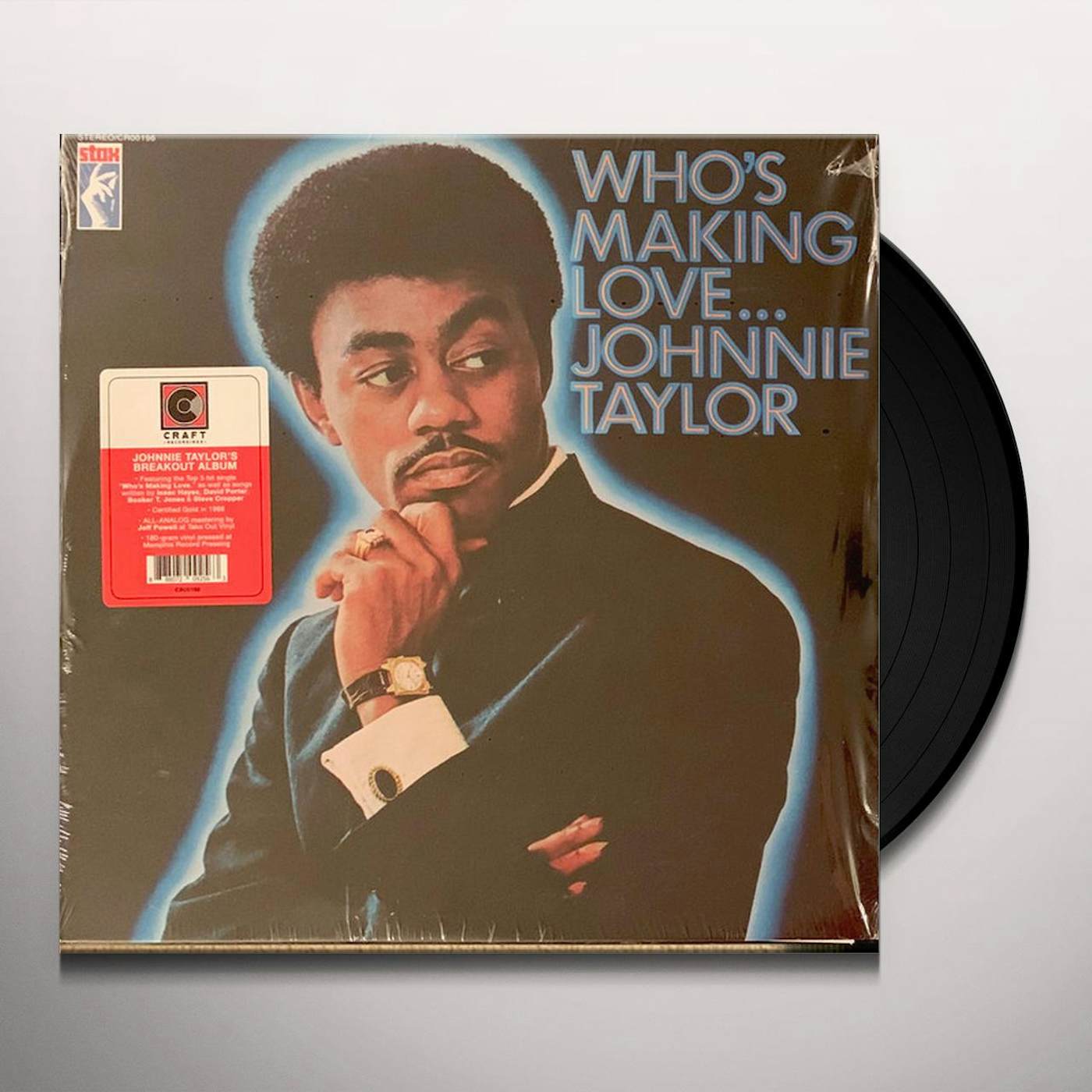 Johnnie Taylor Who's Making Love Vinyl Record