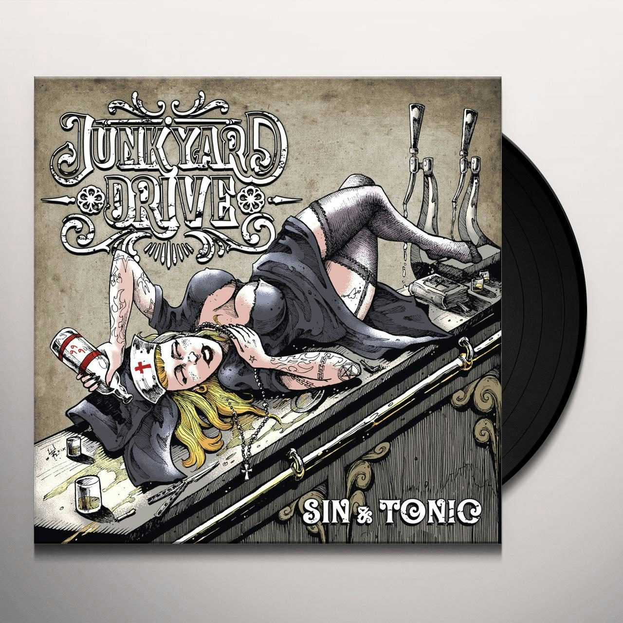 Junkyard Drive Sin & tonic Vinyl Record
