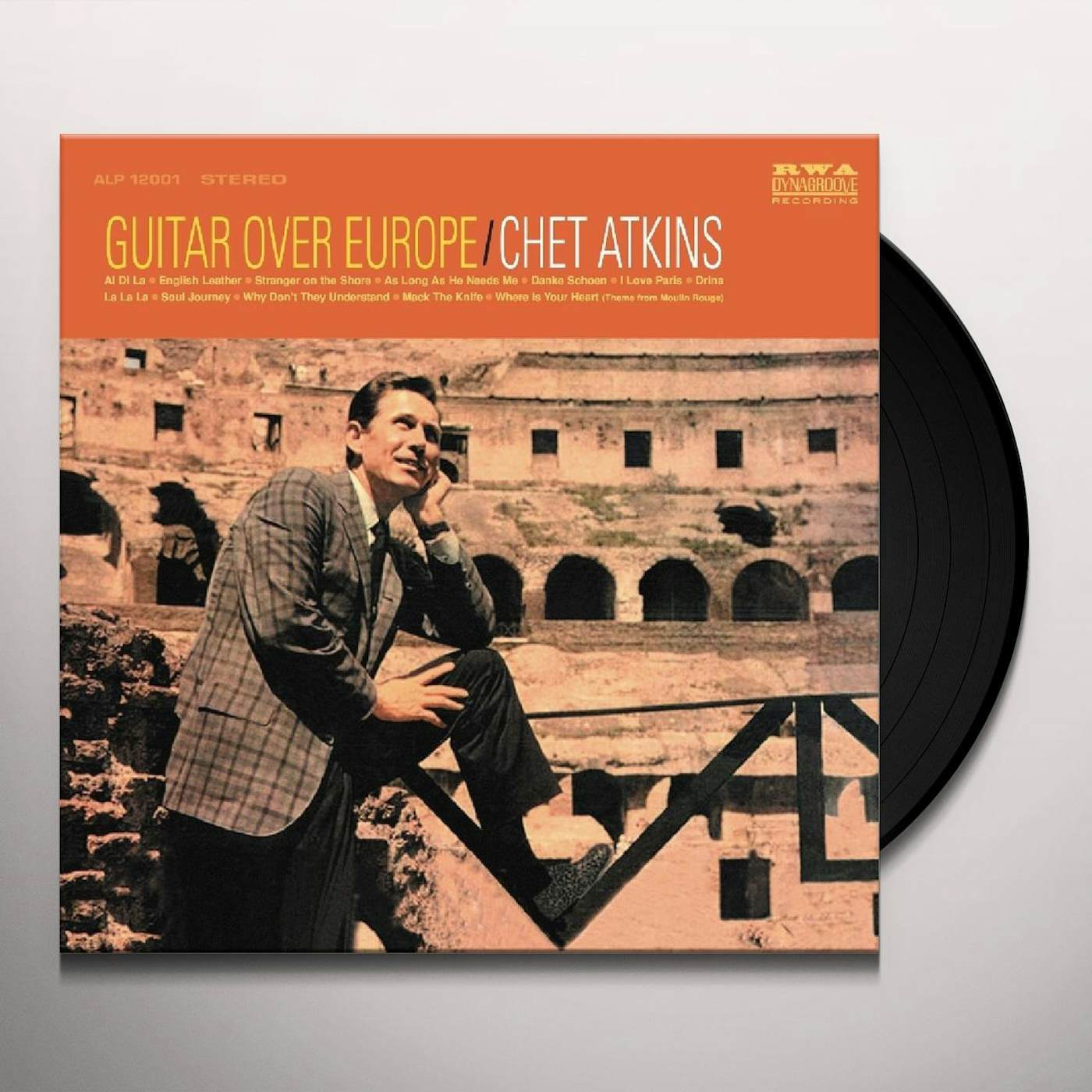 Chet Atkins GUITAR OVER EUROPE Vinyl Record