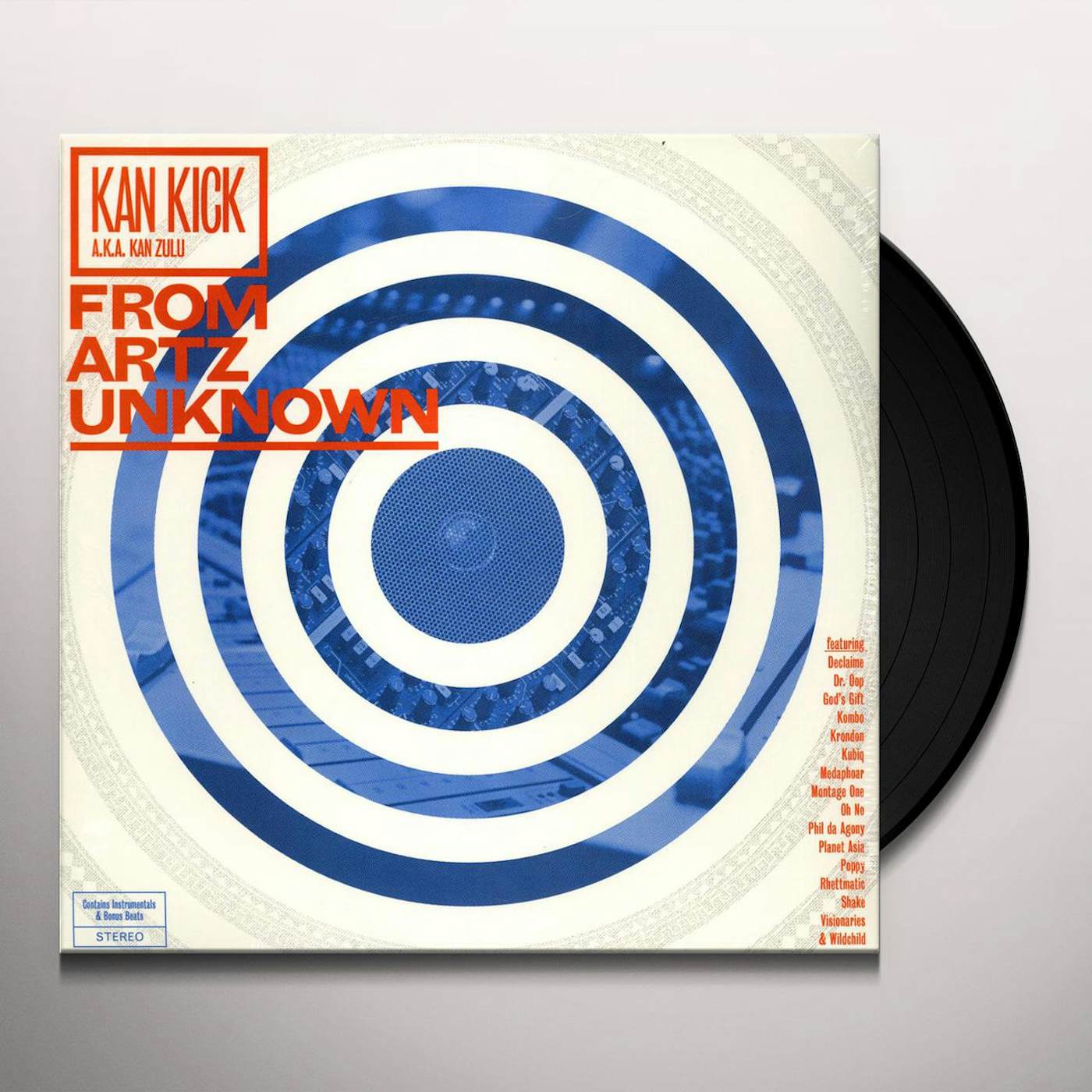 Kankick From Artz Unknown Vinyl Record