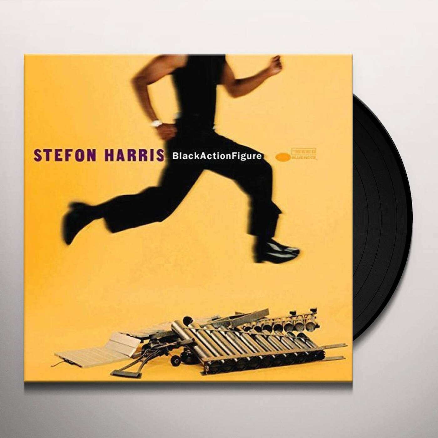 Stefon Harris Black Action Figure Vinyl Record