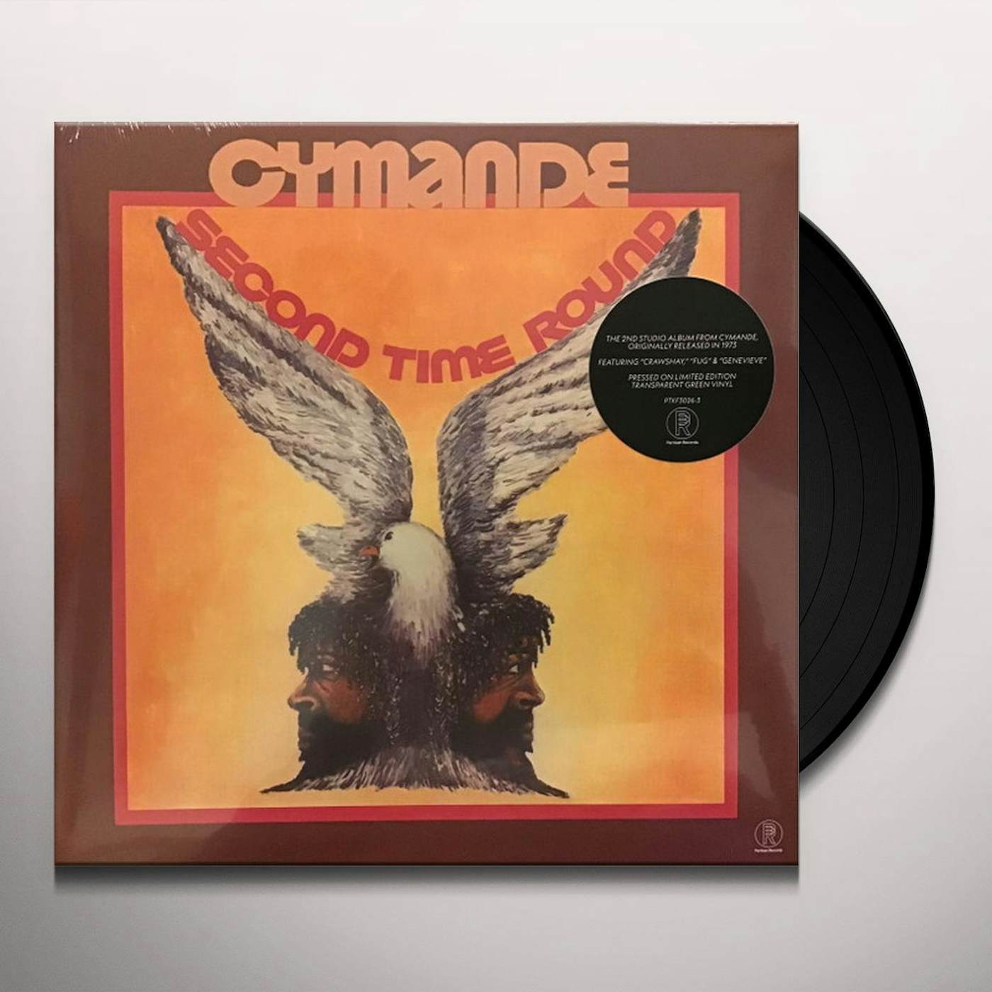 Cymande SECOND TIME ROUND (TRANSLUCENT GREEN VINYL) Vinyl Record