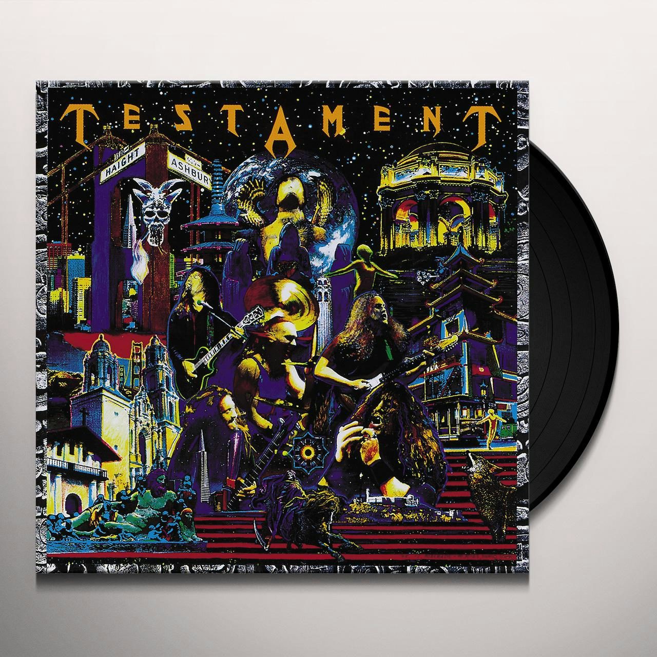 Testament LIVE AT THE FILLMORE Vinyl Record