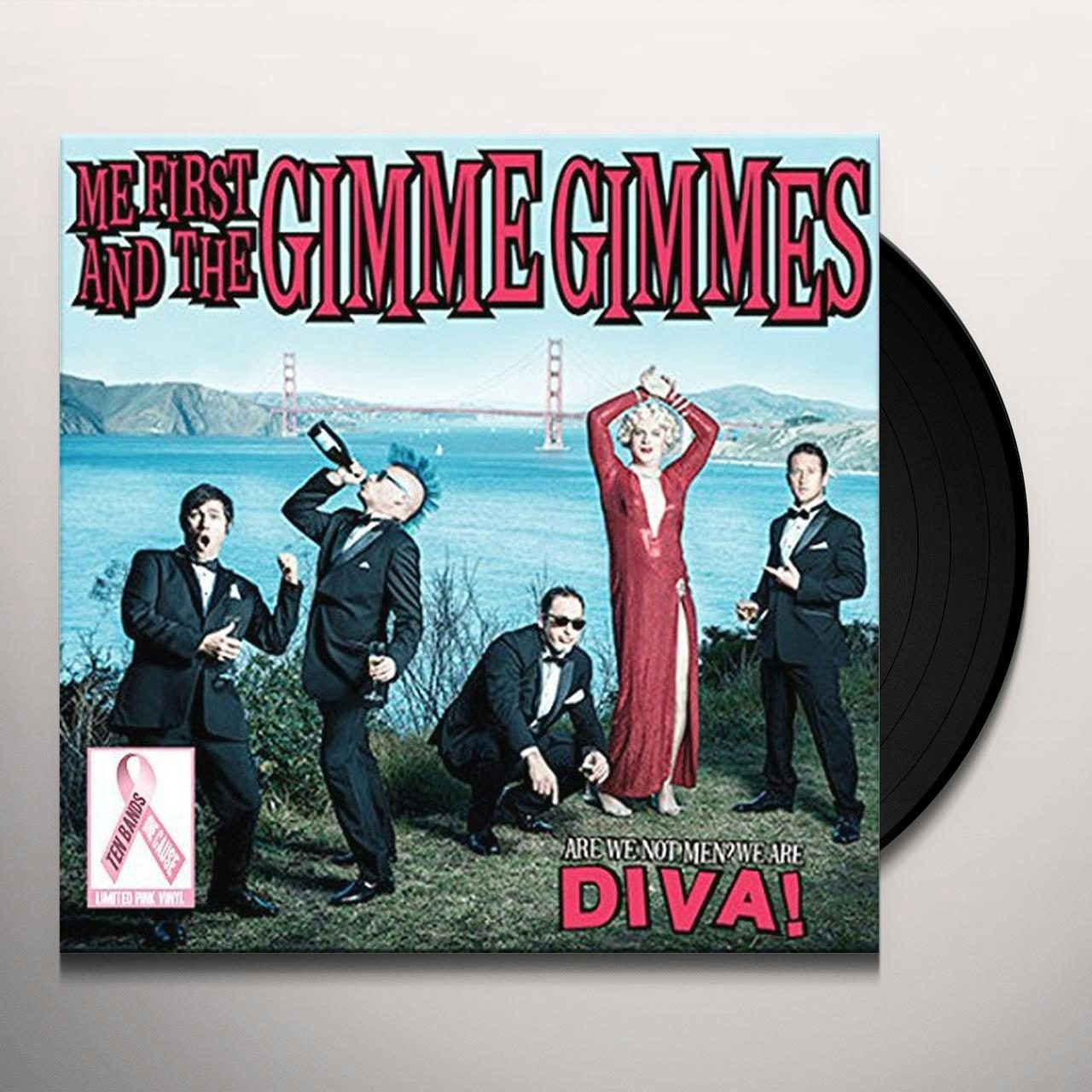 Me First and the Gimme Gimmes ARE WE NOT MEN: WE ARE DIVA Vinyl Record