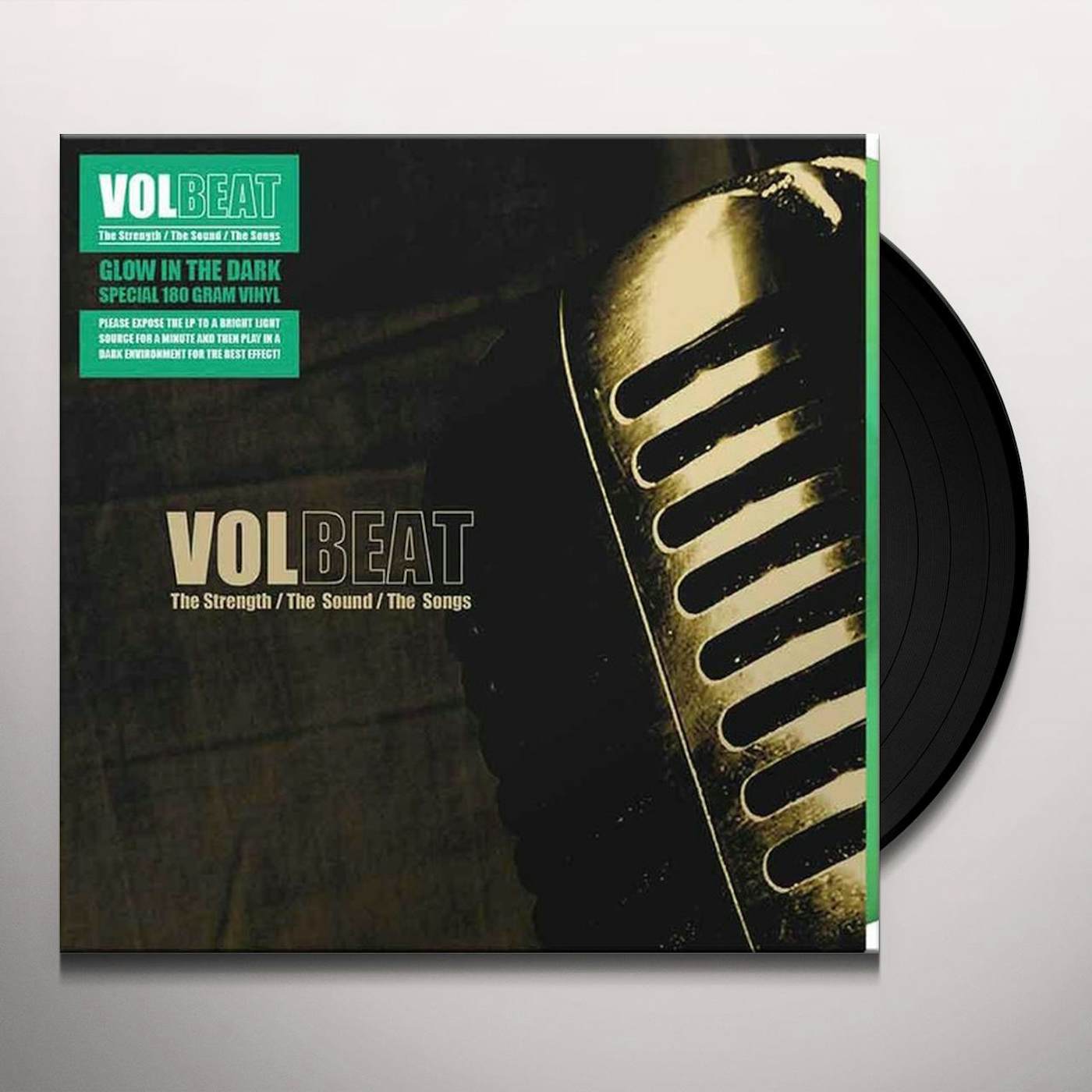 Volbeat STRENGTH / THE SOUND / THE SONGS (GLOW IN THE DARK VINYL) (X) Vinyl Record