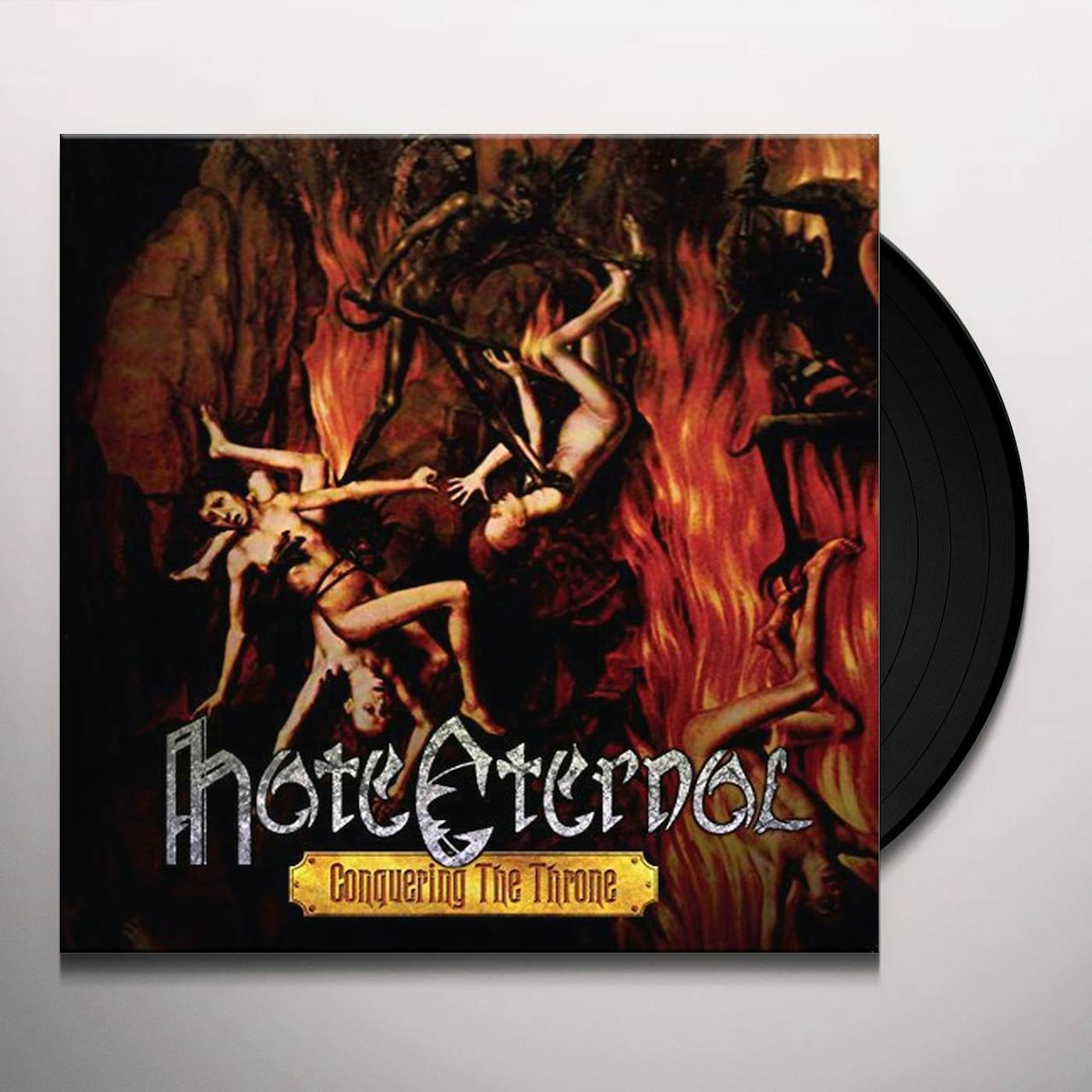 Hate Eternal Conquering The Throne Vinyl Record