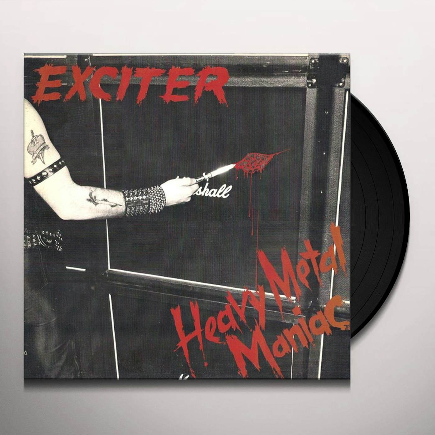 Exciter HEAVY METAL MANIAC Vinyl Record