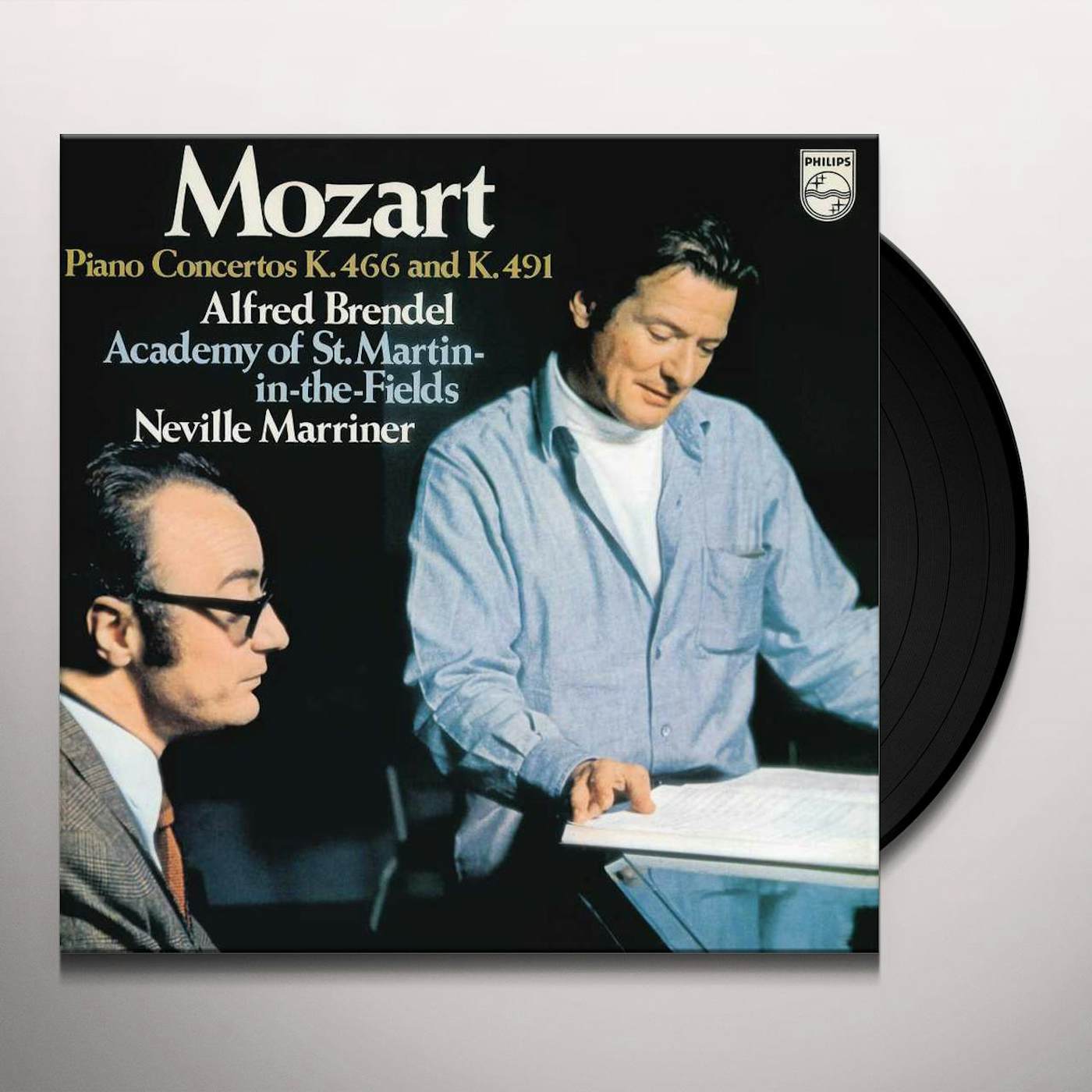 Mozart / Brendel / Marriner / Academy of St. Martin-in-the-Fields  PIANO CONCERTOS NOS 20 & 24 Vinyl Record