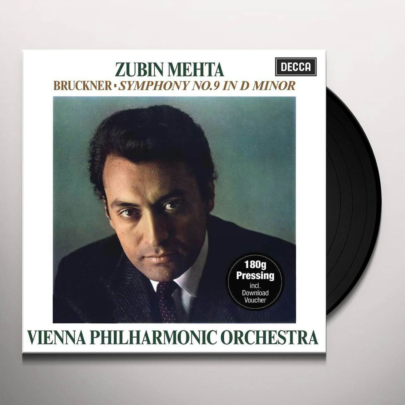 Zubin Mehta Bruckner: Symphony No. 9 In D Minor Vinyl Record