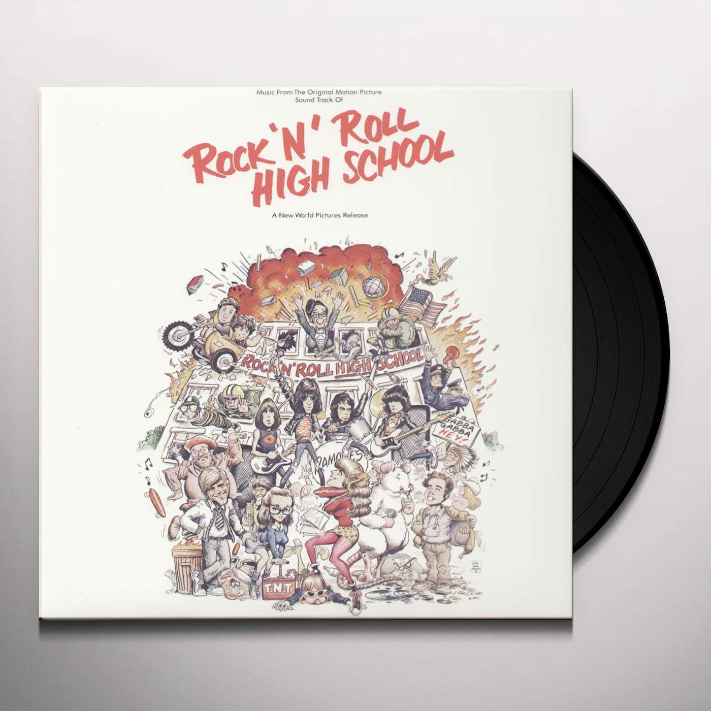 Ramones ROCK N ROLL HIGH SCHOOL Vinyl Record