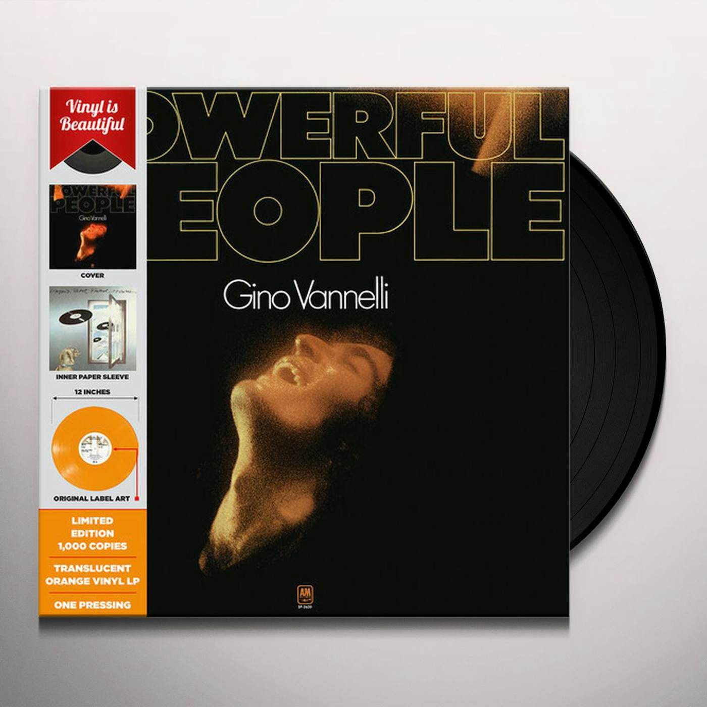 Gino Vannelli Powerful People Vinyl Record
