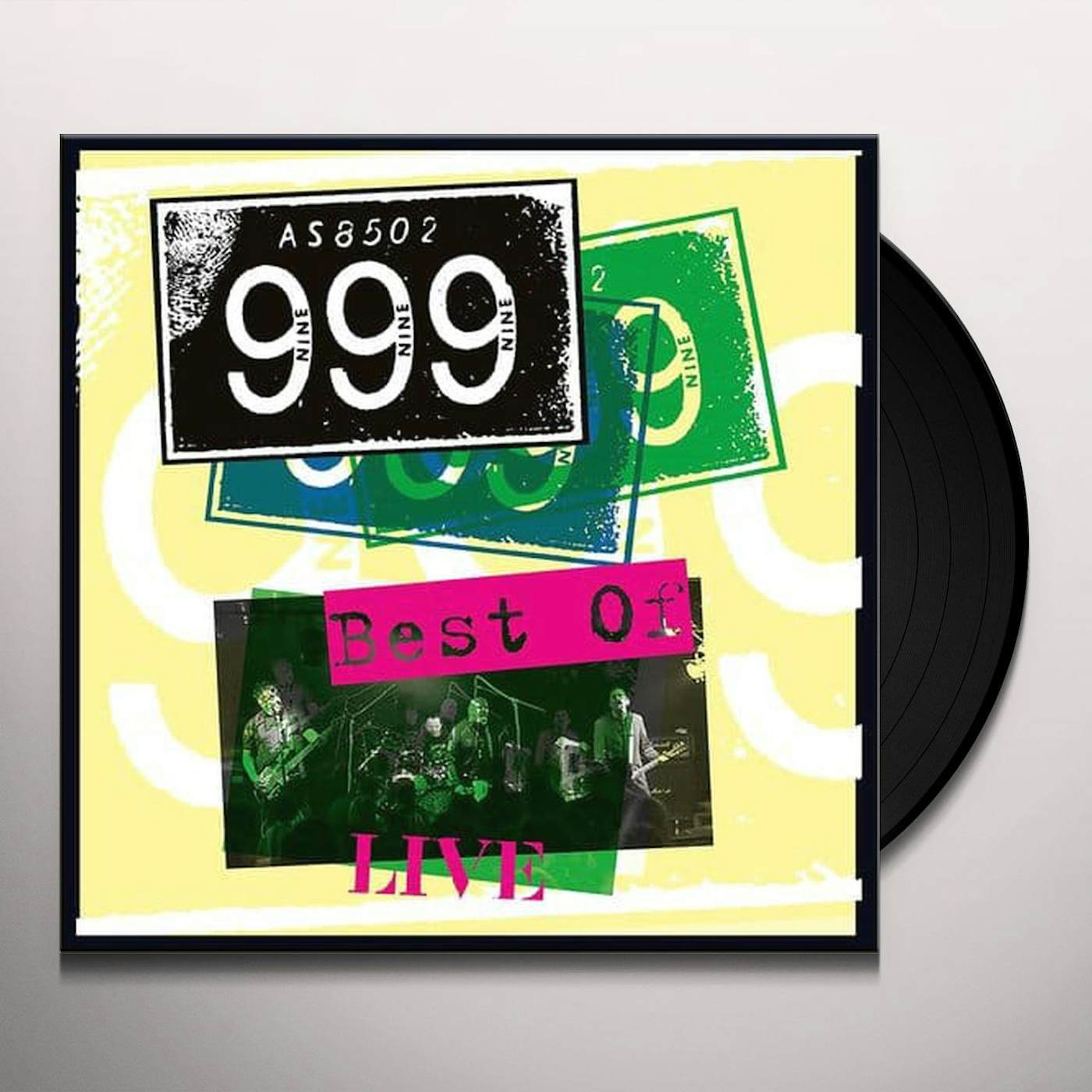 999 Best of Live Vinyl Record