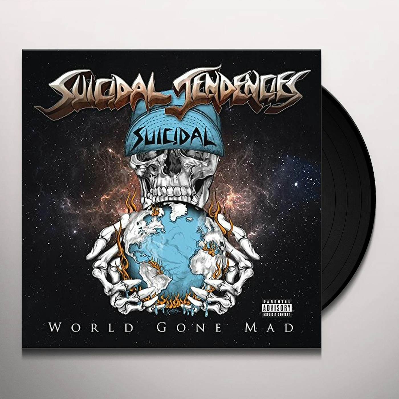 Suicidal Tendencies WORLD GONE MAD (BLACK VINYL) Vinyl Record