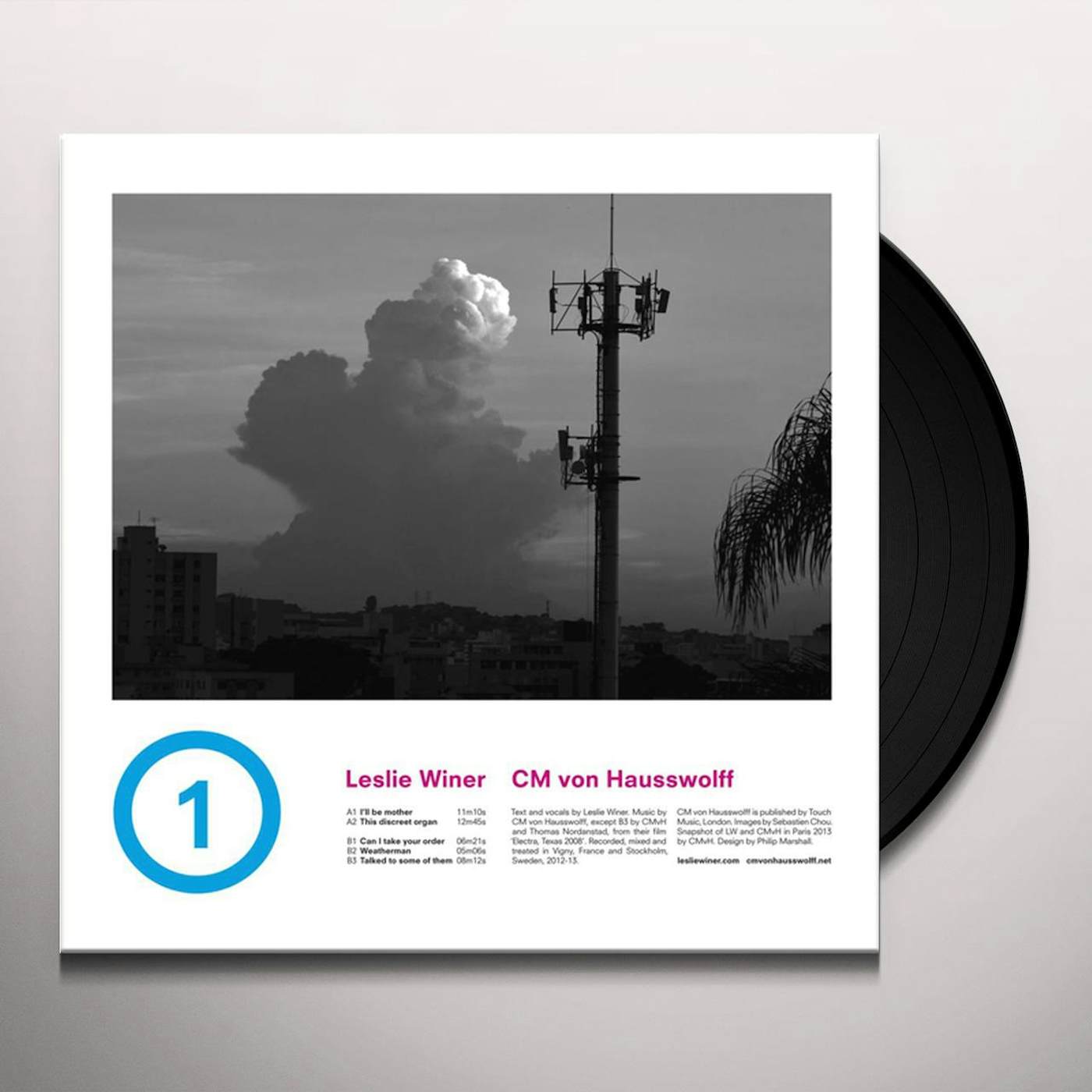 Leslie Winer -1 Vinyl Record - UK Release