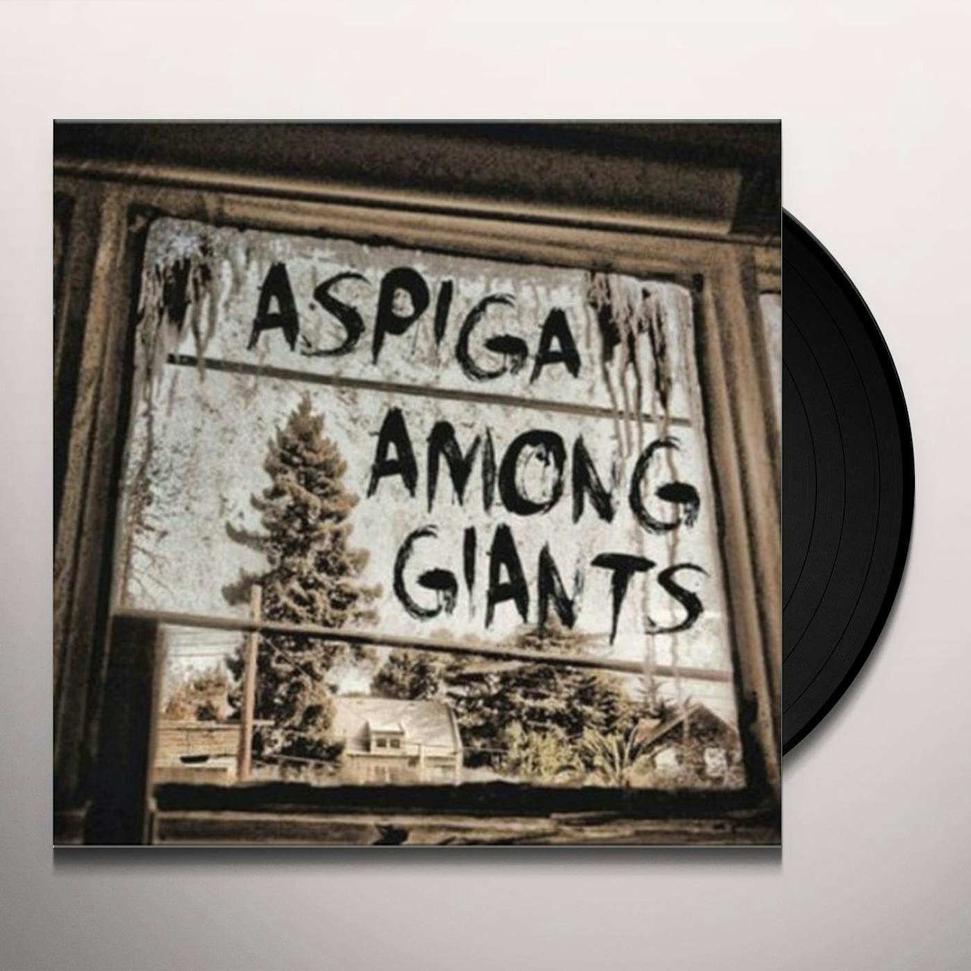 Aspiga AMONG GIANTS (SPLIT) Vinyl Record