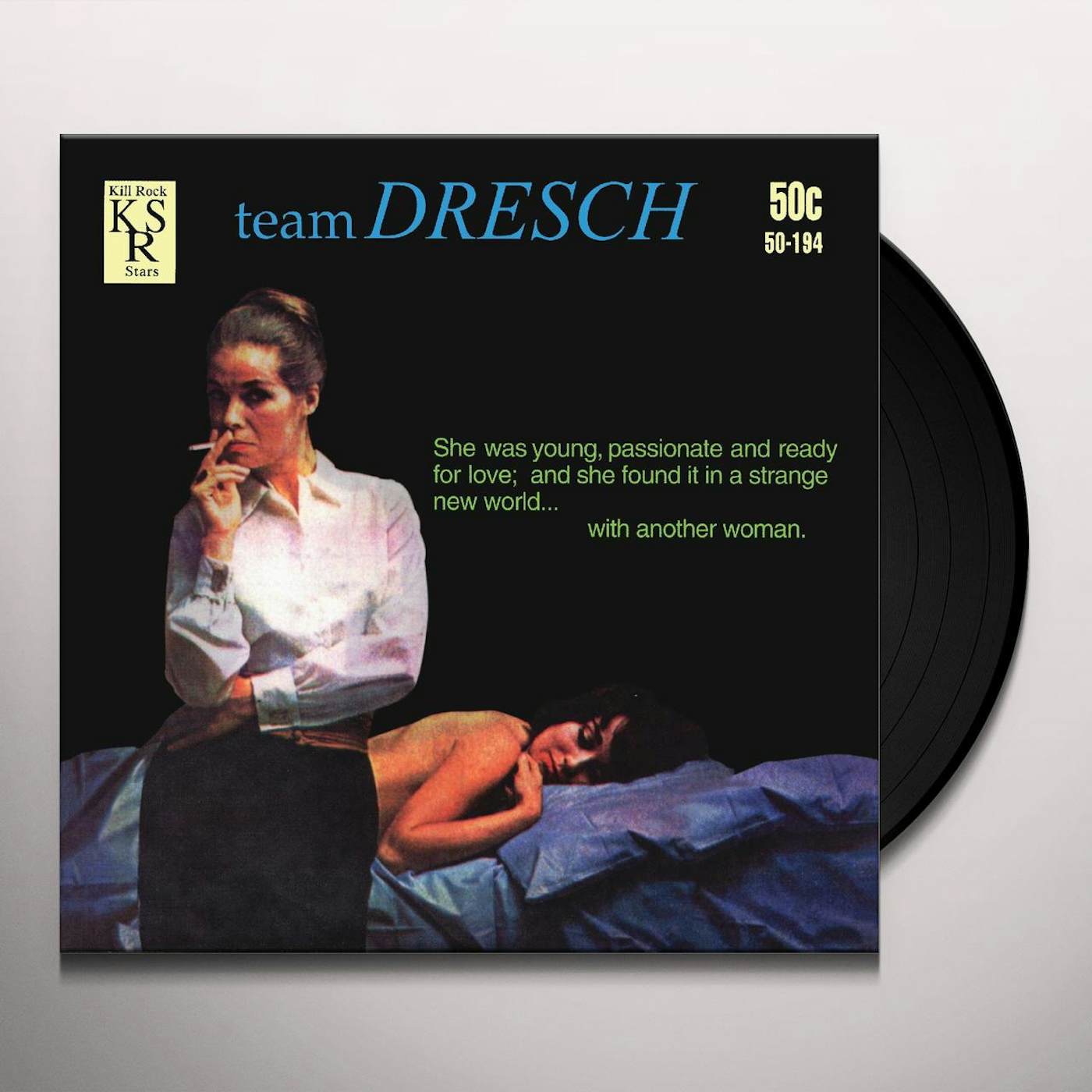 Team Dresch HAND GRENADE + 2 Vinyl Record