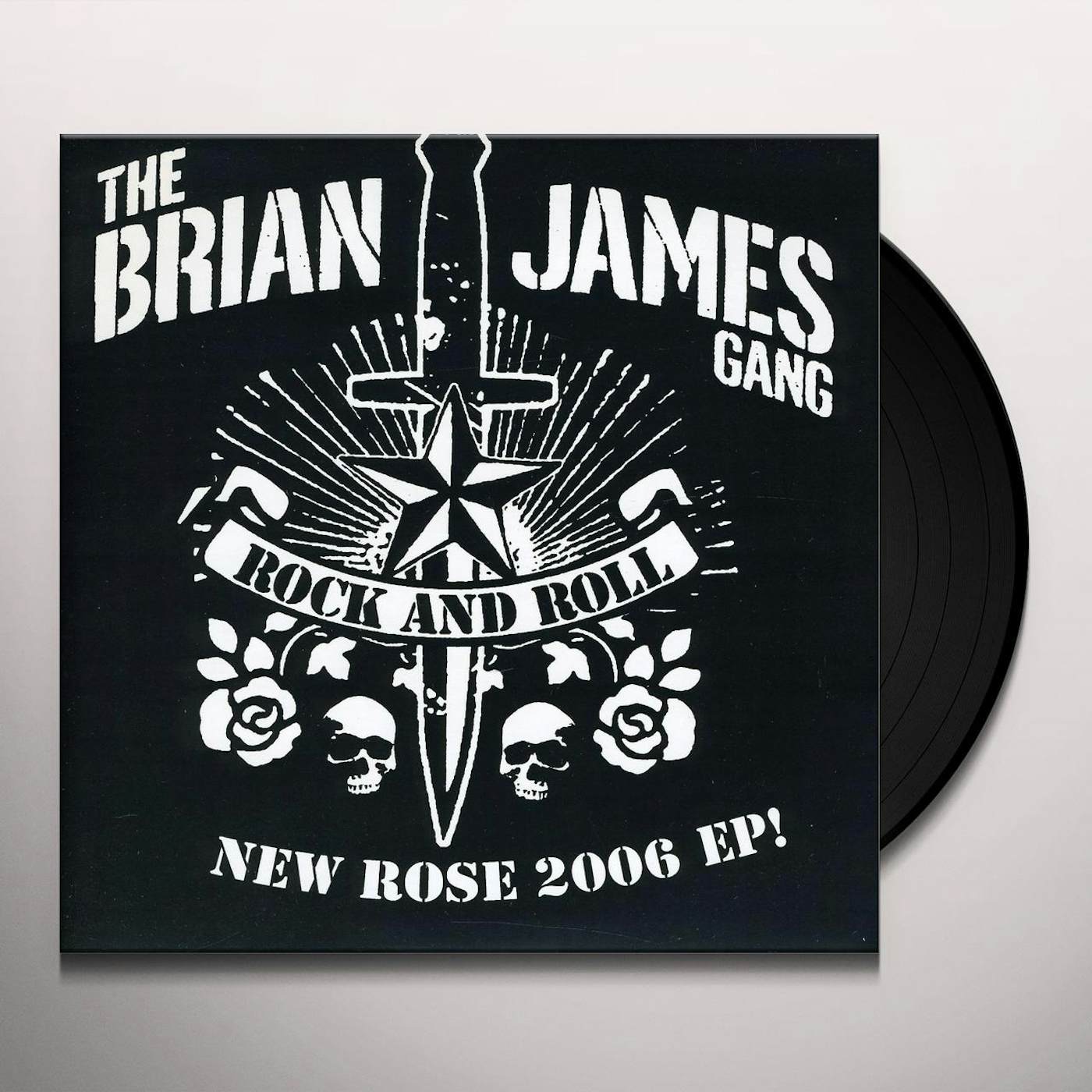 The Brian James Gang New Rose 2006 Vinyl Record