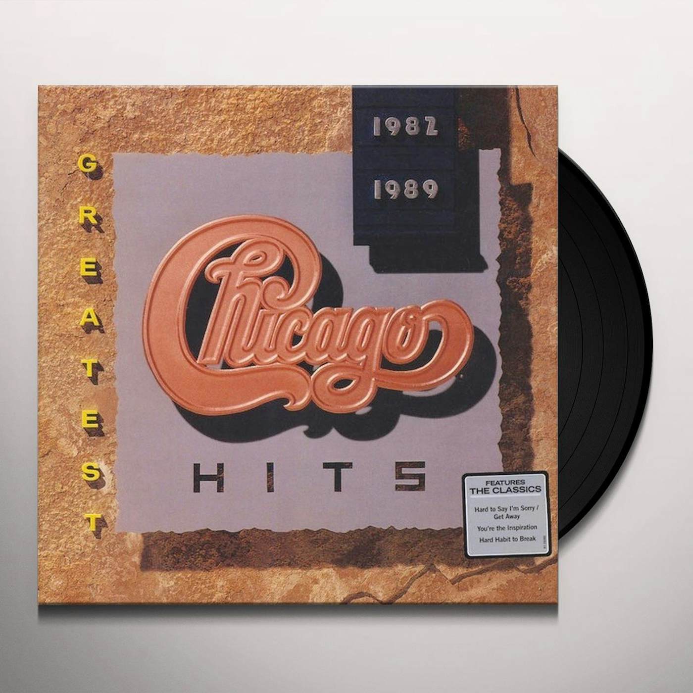 Chicago GREATEST HITS 1982-1989 Vinyl Record