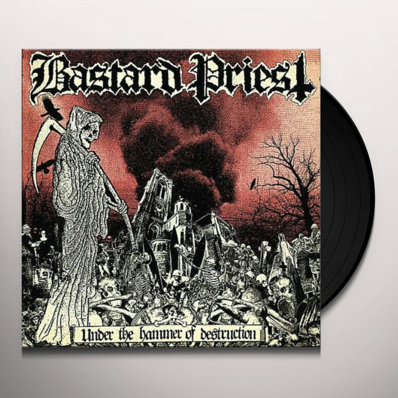 Bastard Priest Under The Hammer Of Destruction Vinyl Record