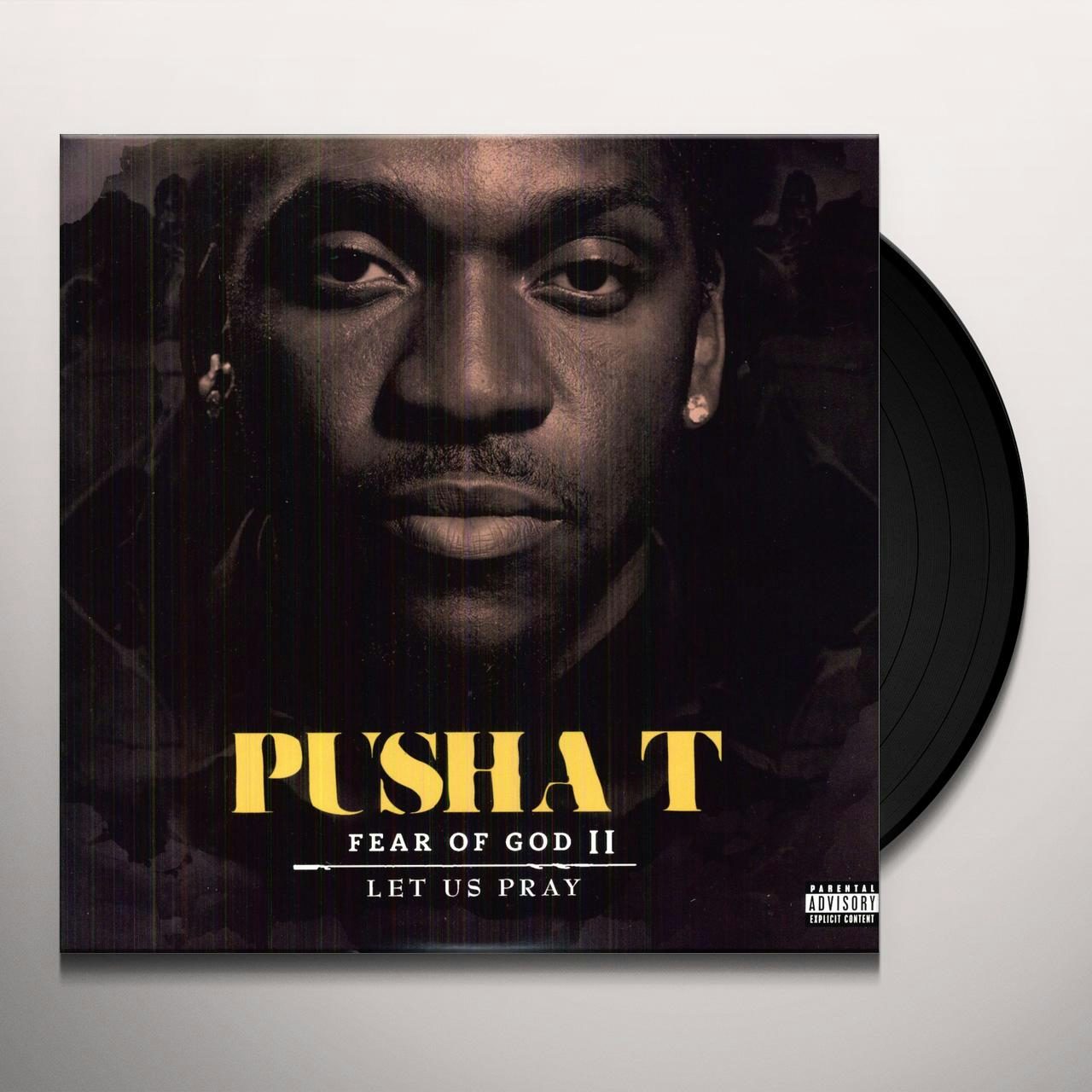Pusha T Fear Of God II: Let Us Pray (2 LP) Vinyl Record