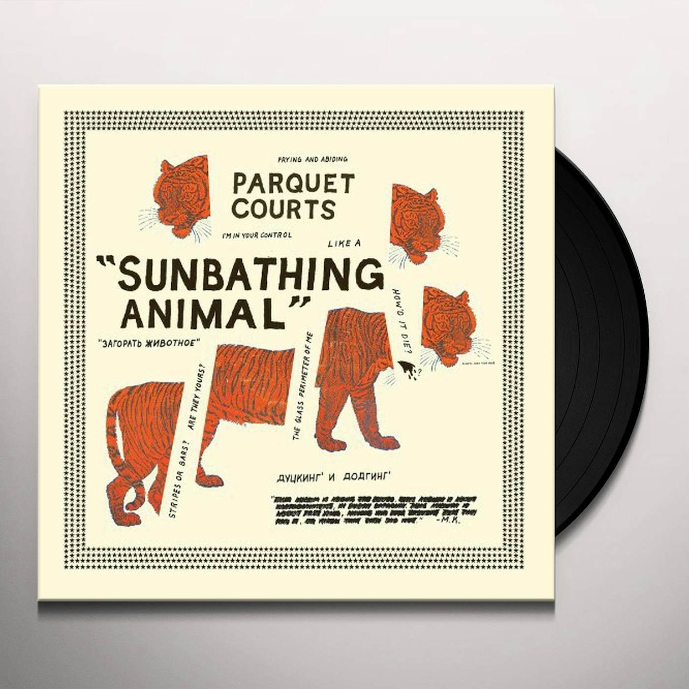 Parquet Courts Sunbathing Animal Vinyl Record