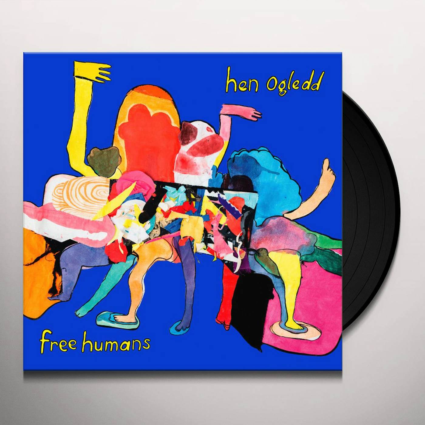Hen Ogledd FREE HUMANS (2LP/DL CARD) Vinyl Record