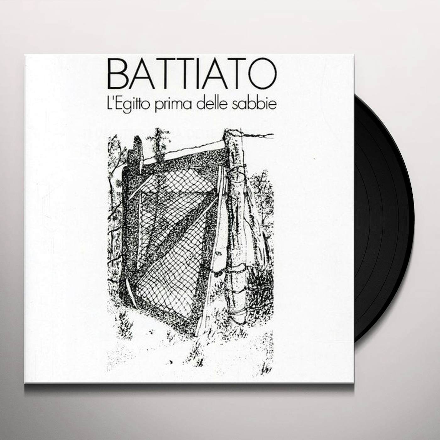 Franco Battiato L'Egitto Prima Delle Sabbie Vinyl Record