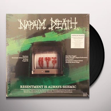 Napalm Death RESENTMENT IS ALWAYS SEISMIC - A FINAL THROW OF Vinyl Record