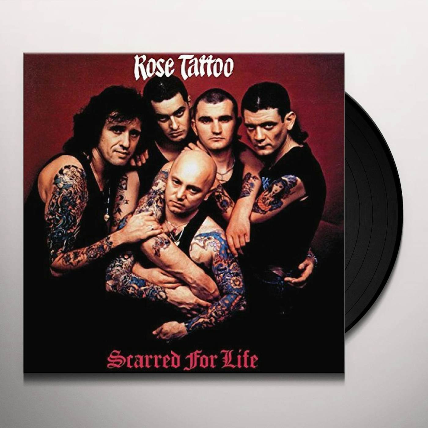 Rose Tattoo Scarred for Life Vinyl Record