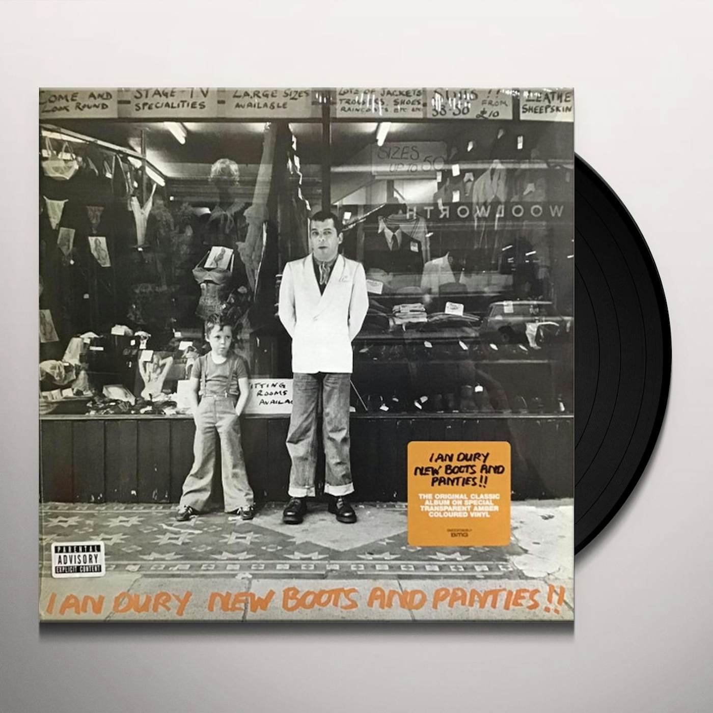 Ian Dury NEW BOOTS & PANTIES!! (X) Vinyl Record